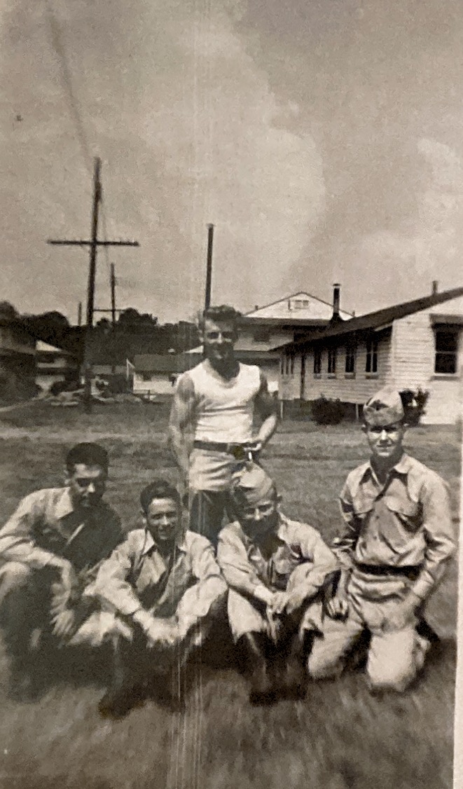 August 27, 1946 my dad right Hughes and his fellow soldiers in Fort Benning Georgia
