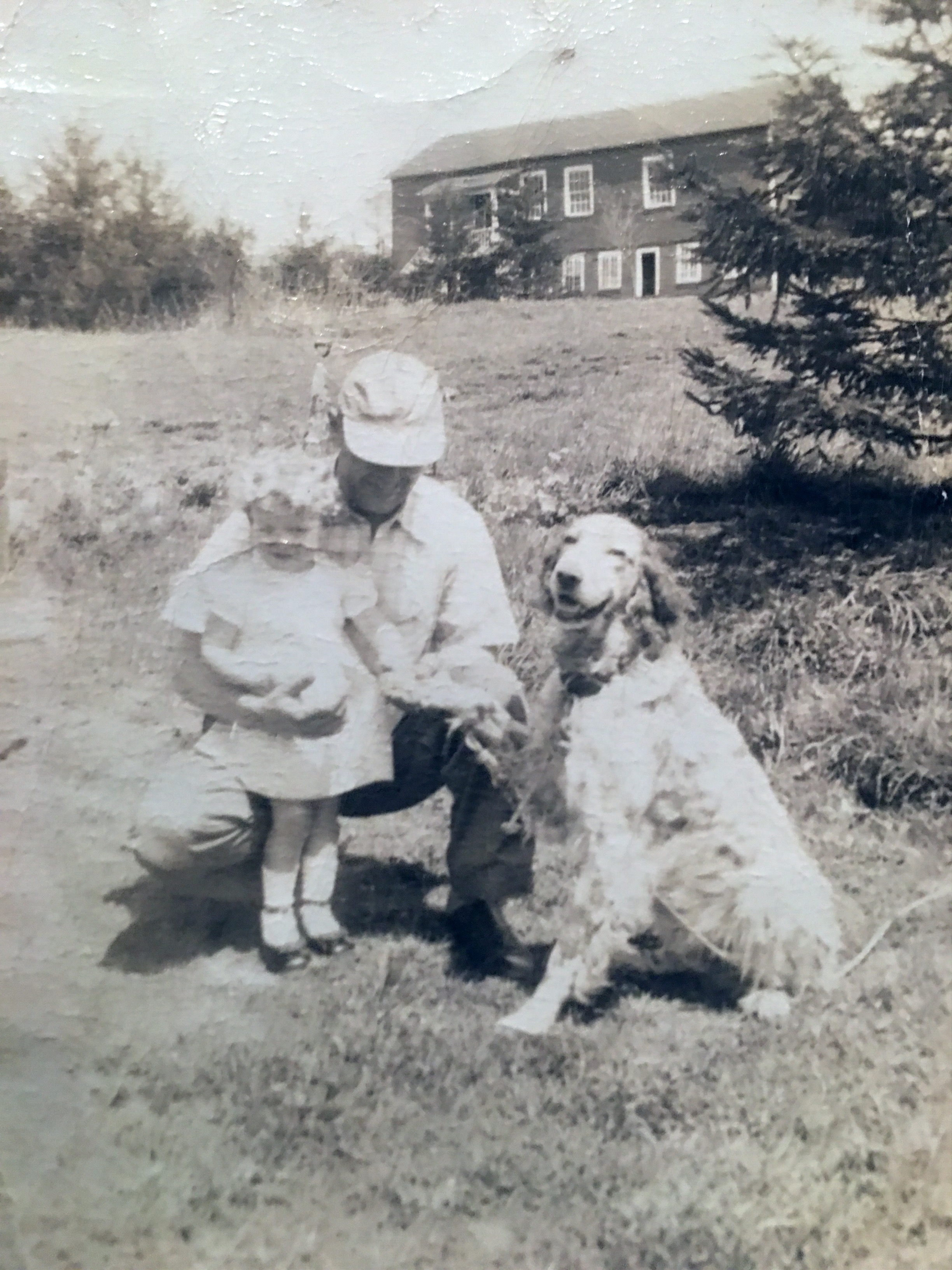 Maryellen, Dad (Walter Trensch) and Danny 1948