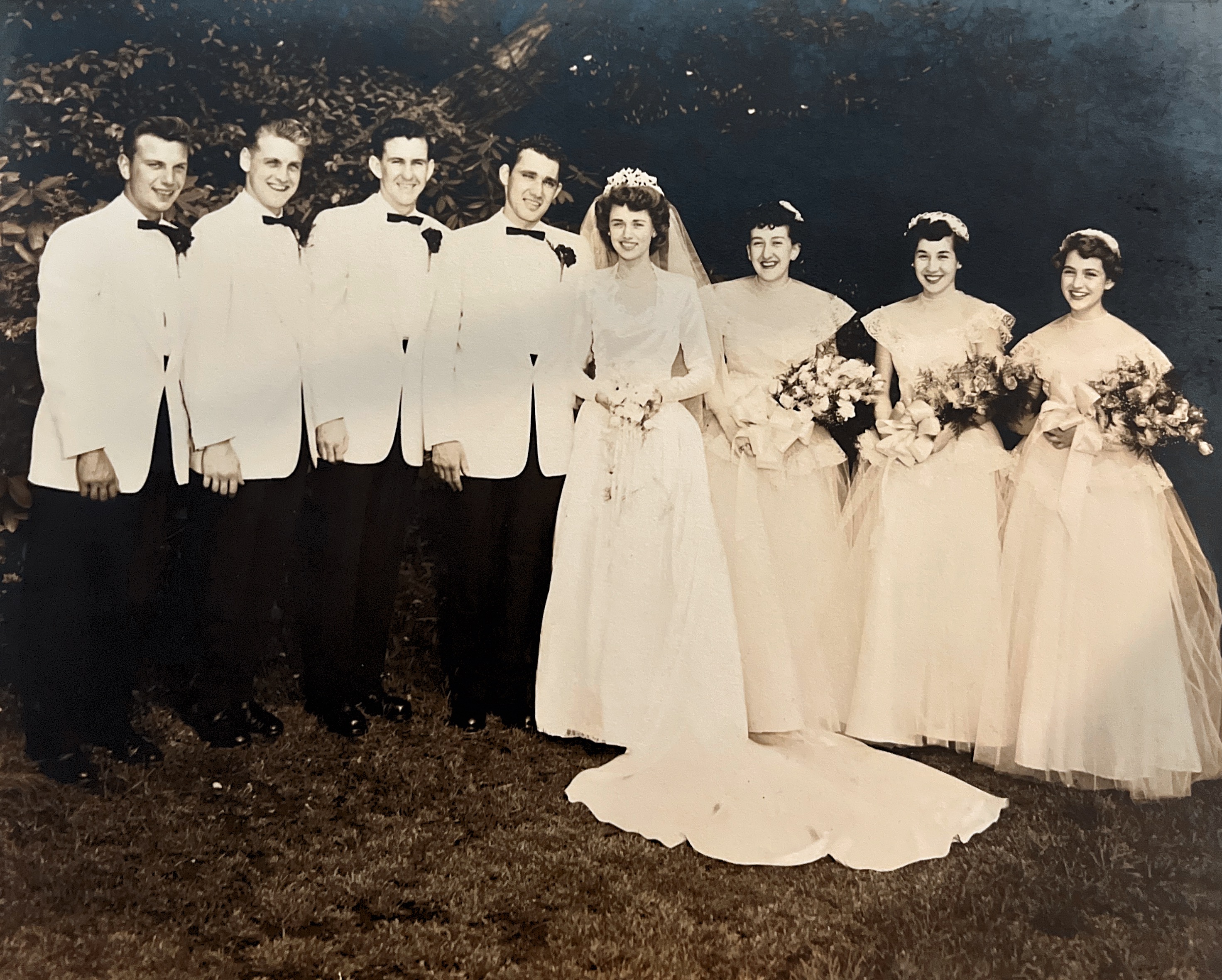 Mom and Dad’s wedding  April 24th, 1954