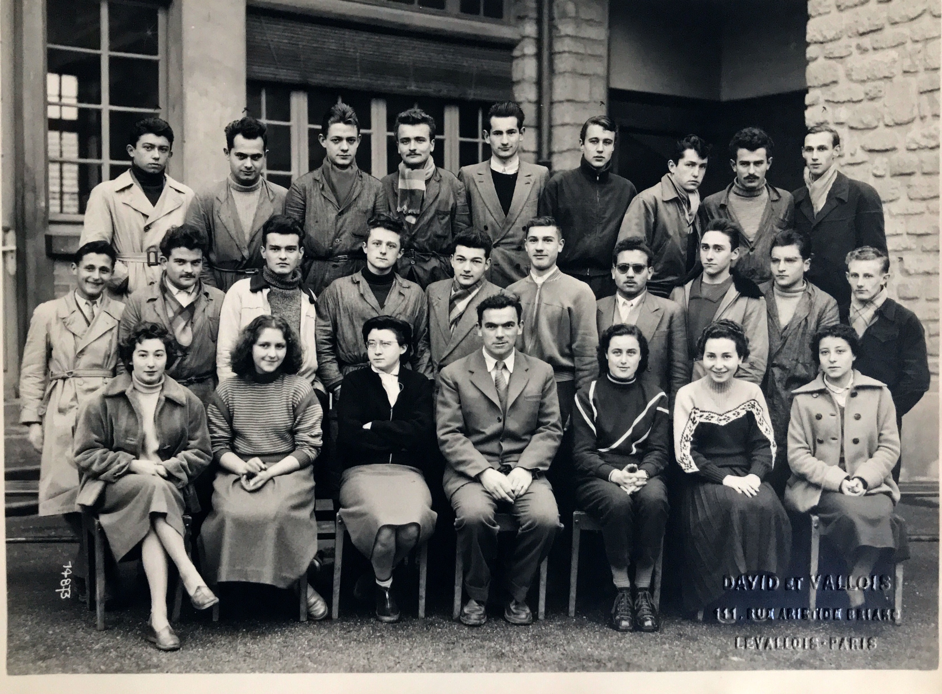 College la Boétie, Sarlat, France 1955