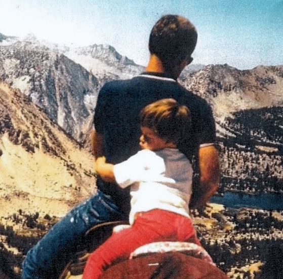 First trip in the Sierras. 1965.  