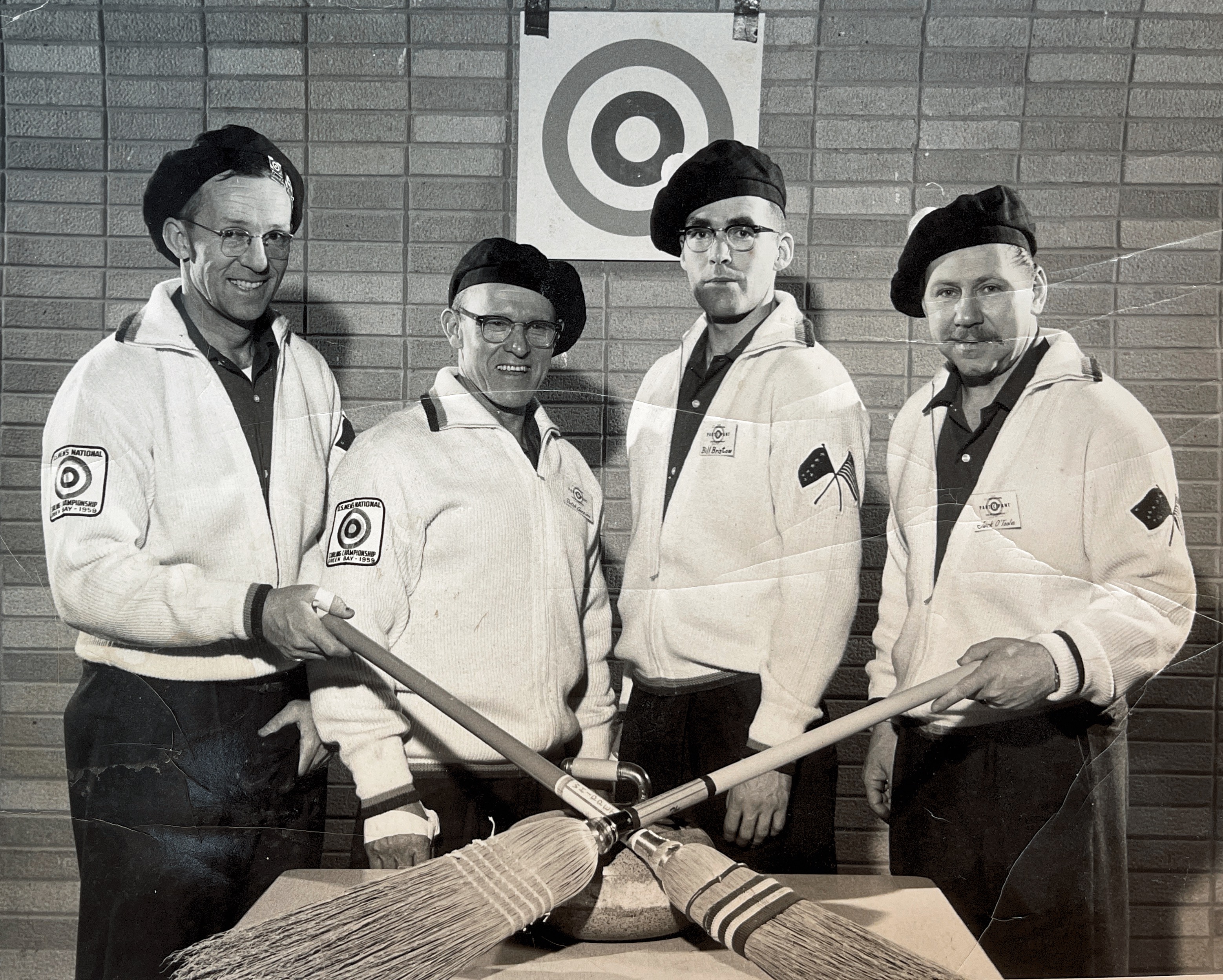 National Curling Champions Anchorage Alaska 1960s
