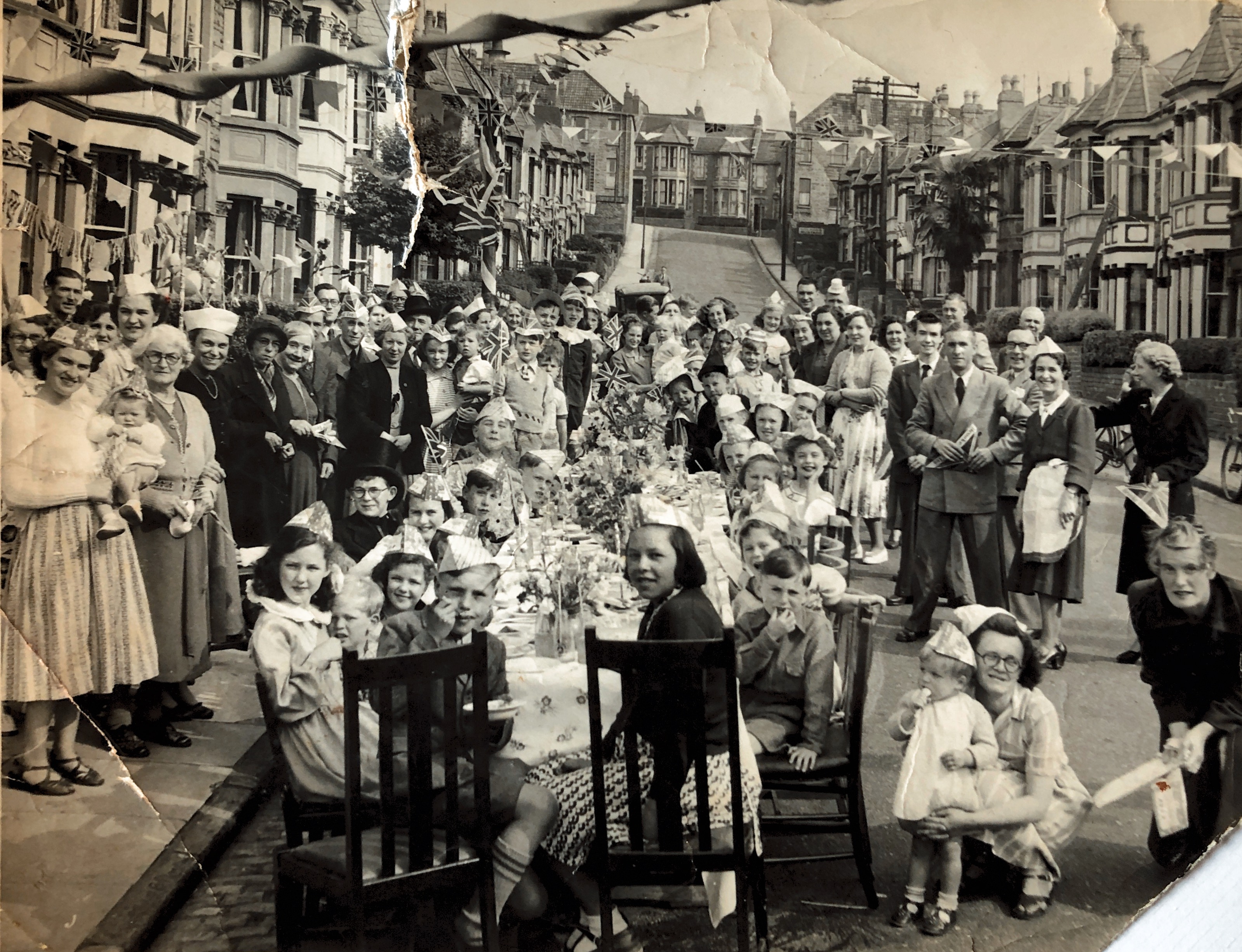 Street party Coronation 1953