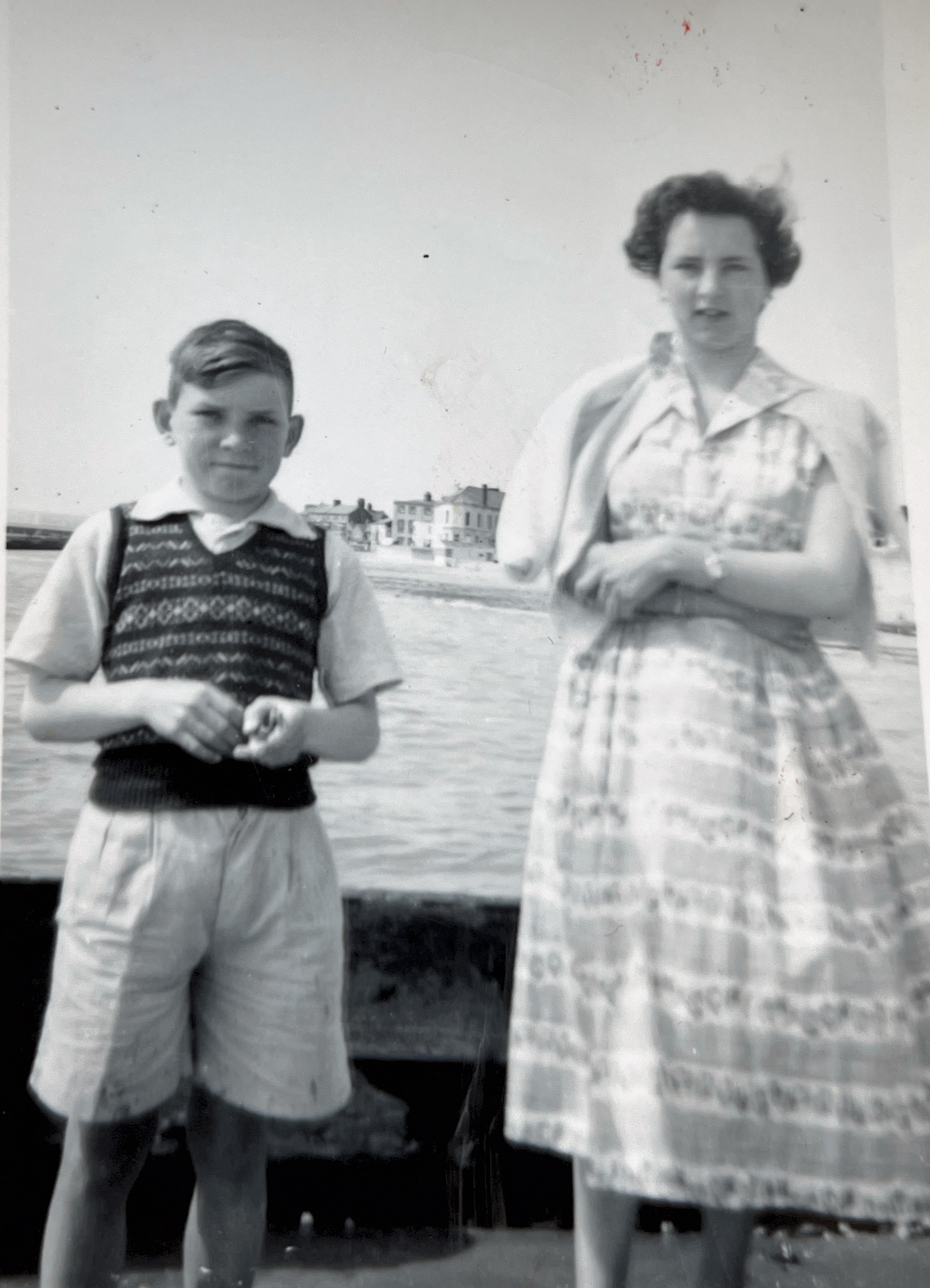 Barbara and David May 1957