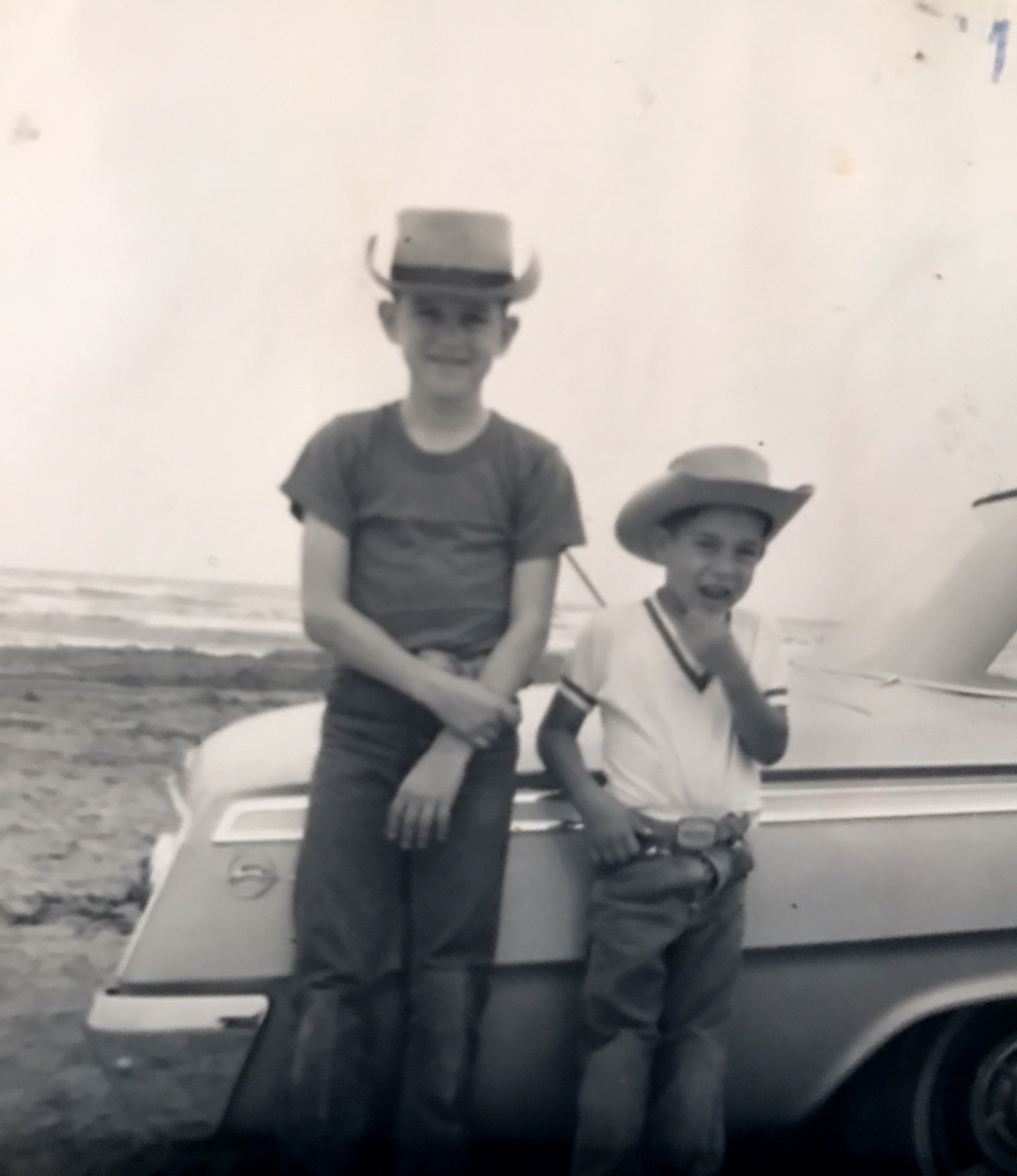 James and David in Galveston 1963