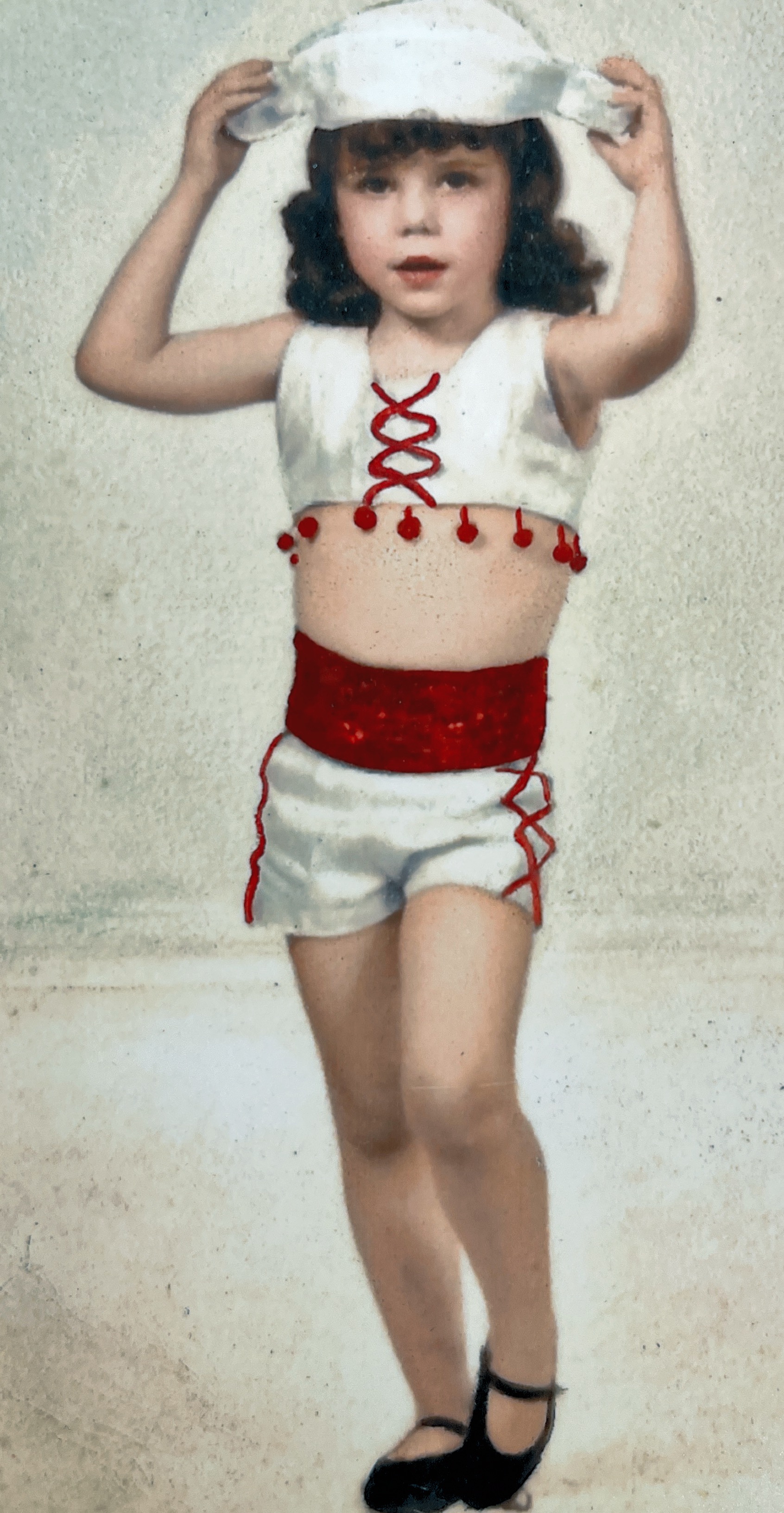 Amy in dance costume around 1960