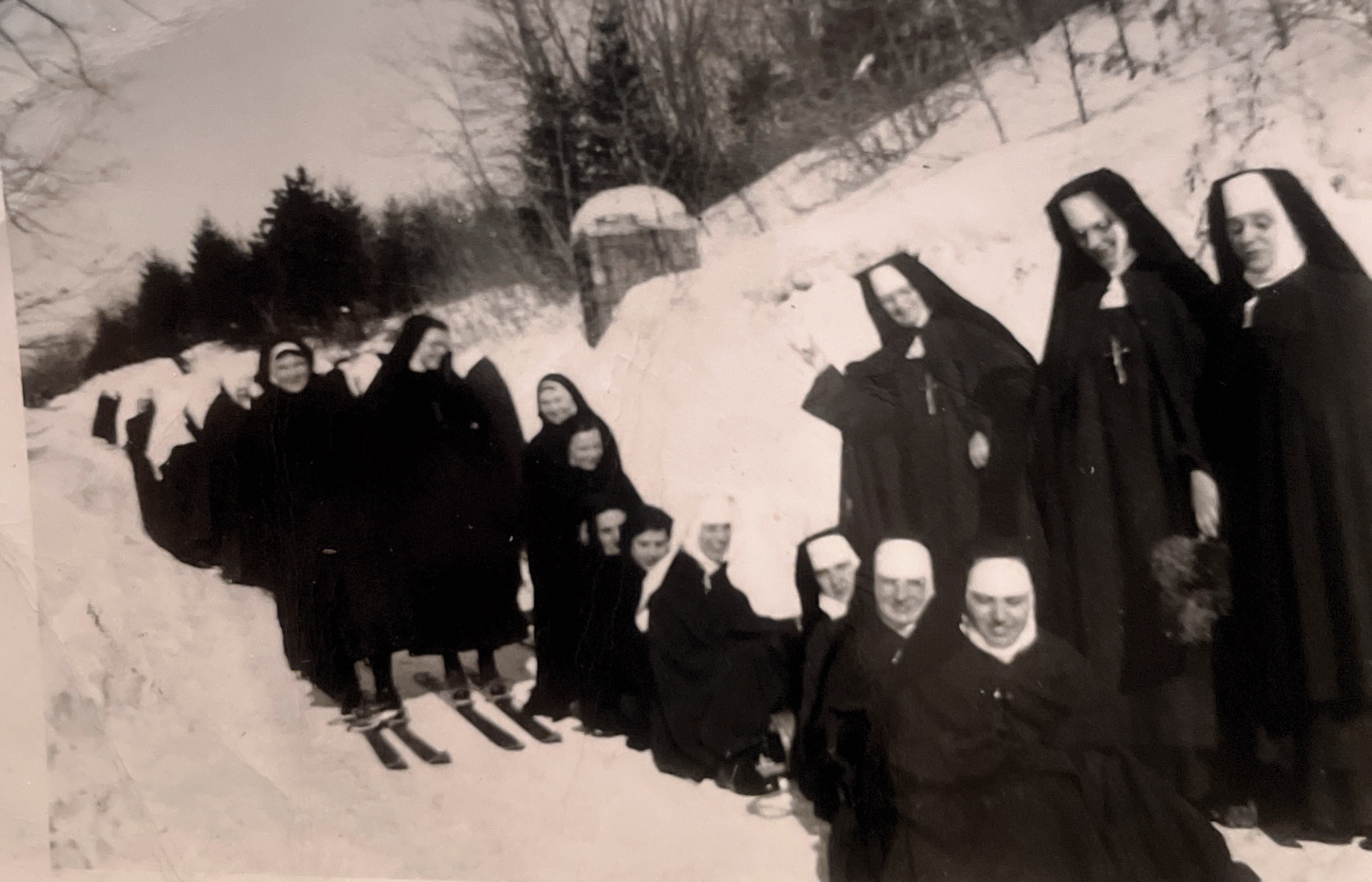 1950’s when the nun’s went skiing