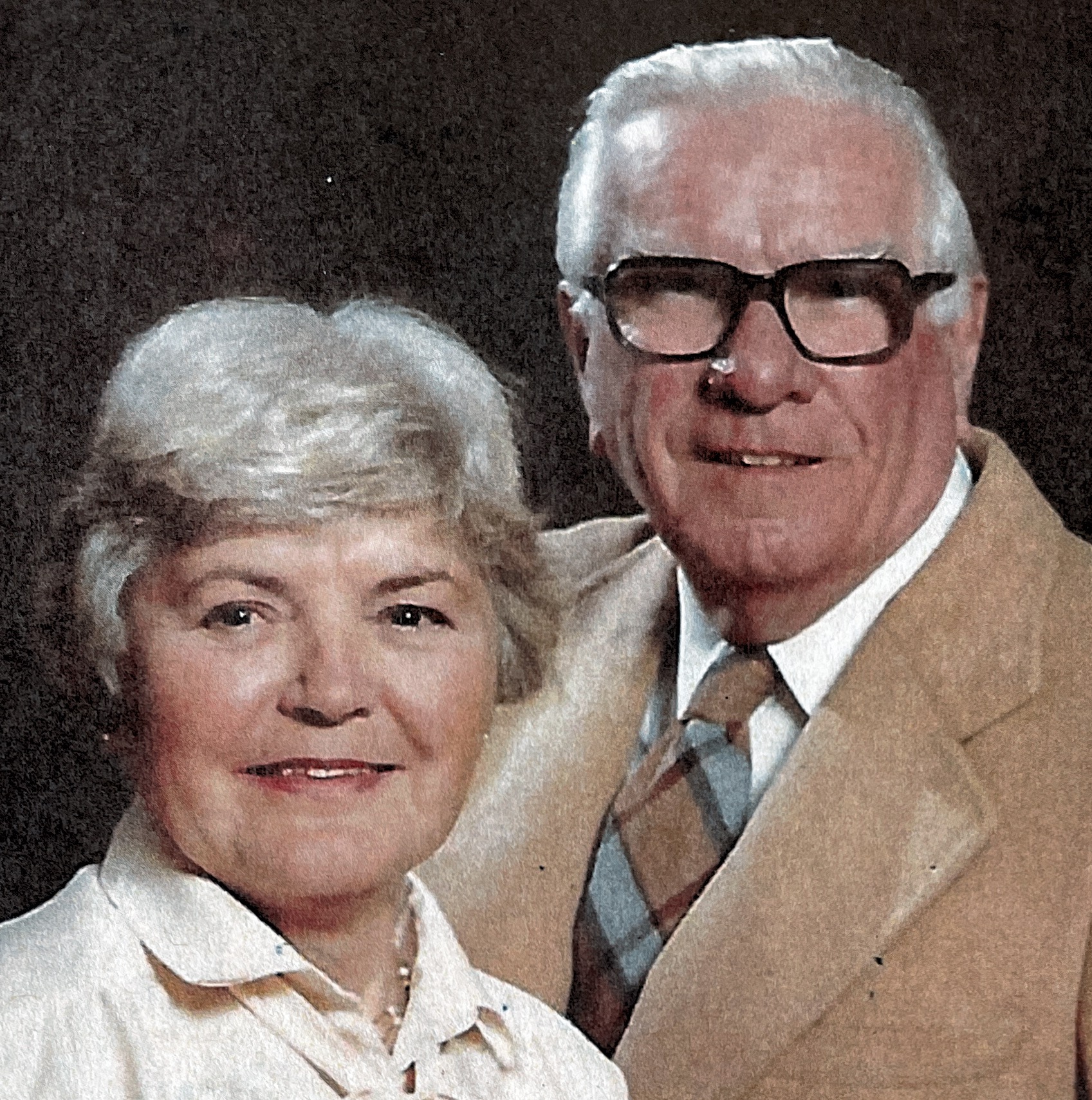 Phyllis and Gerald McGrath - 25th Anniversary - 1965