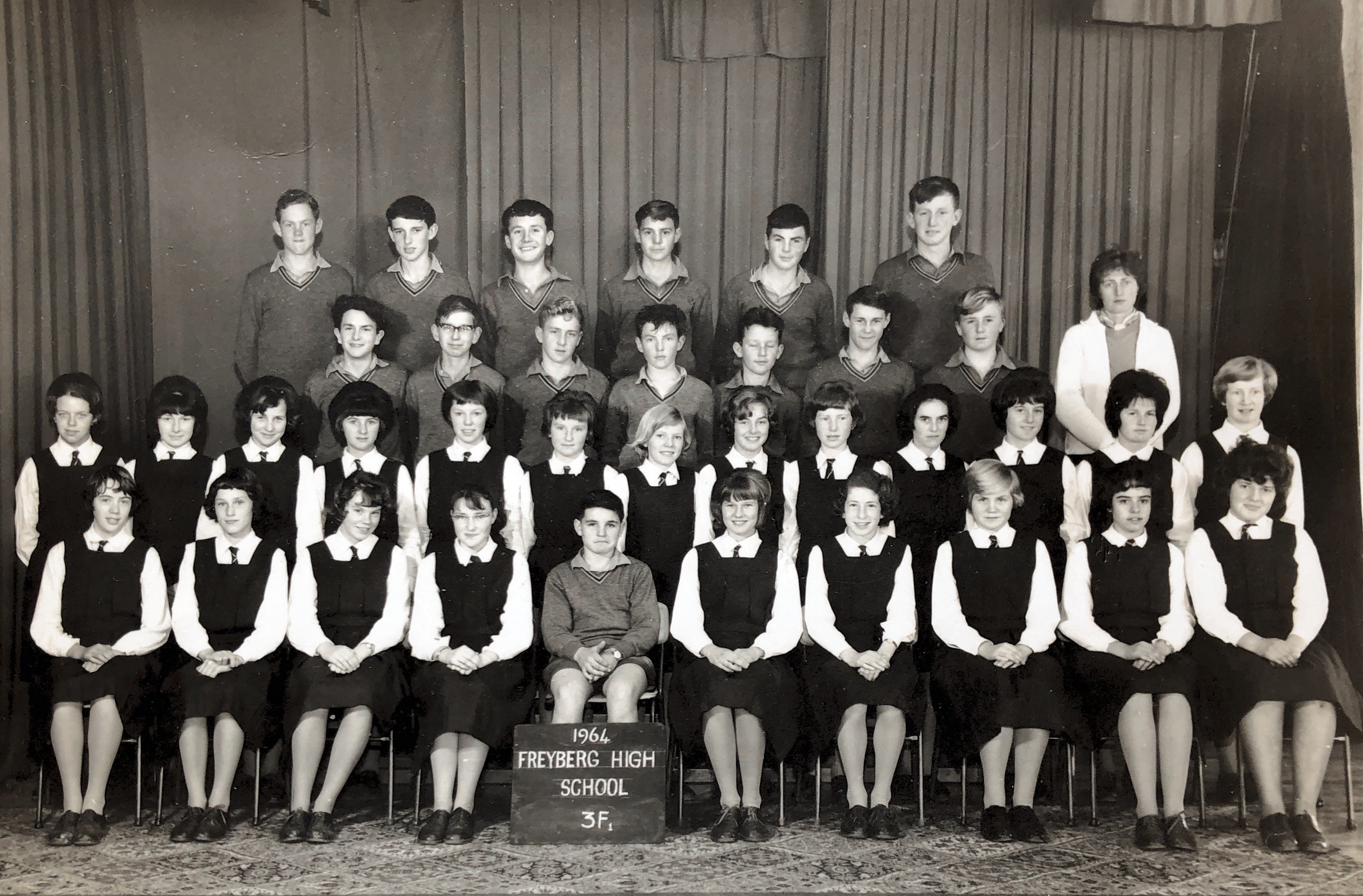 1964 Freyberg High School 3F Denis Rogerson 
