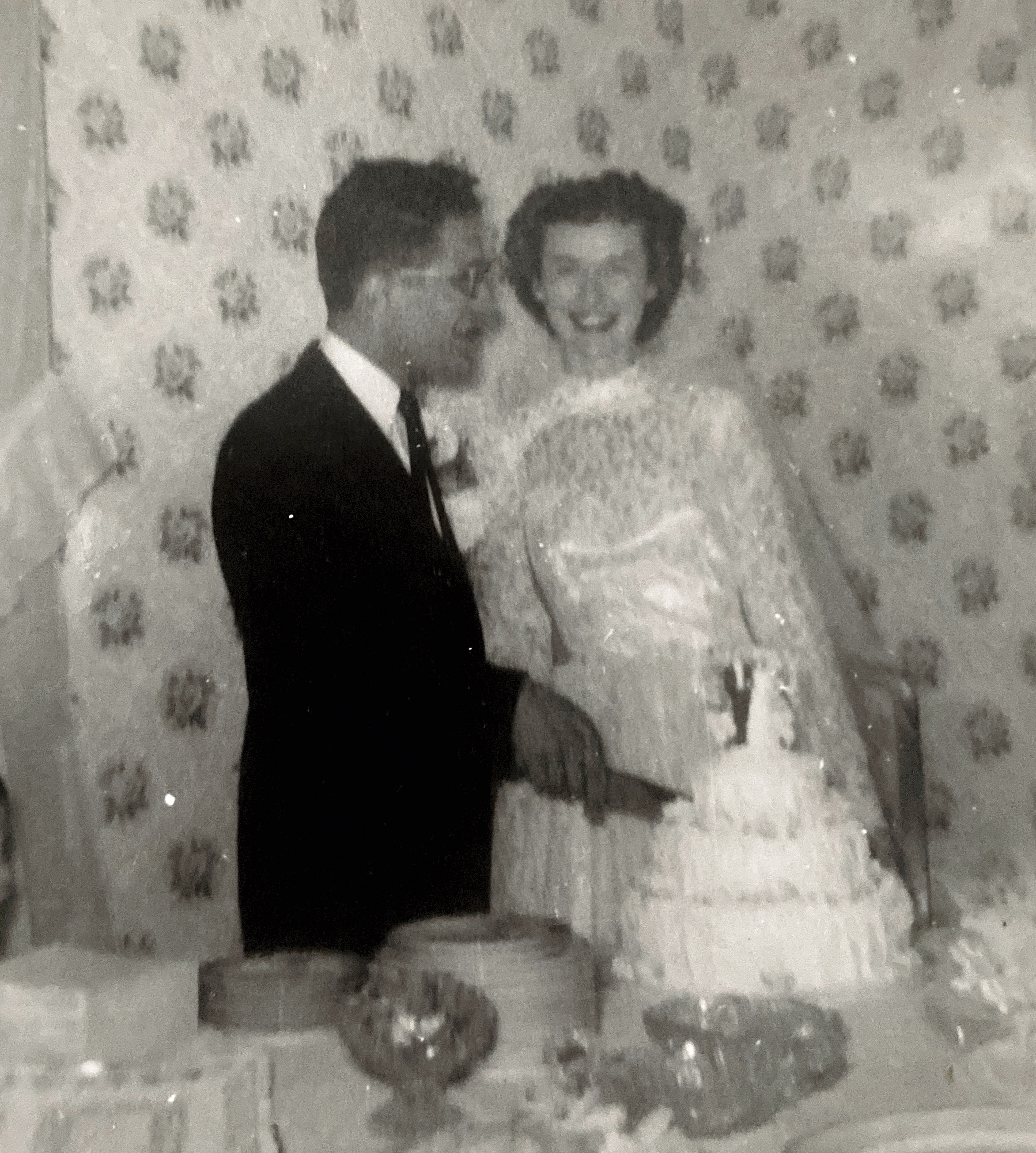 Wedding of Mauro Fisher and Donna Lawless 1952