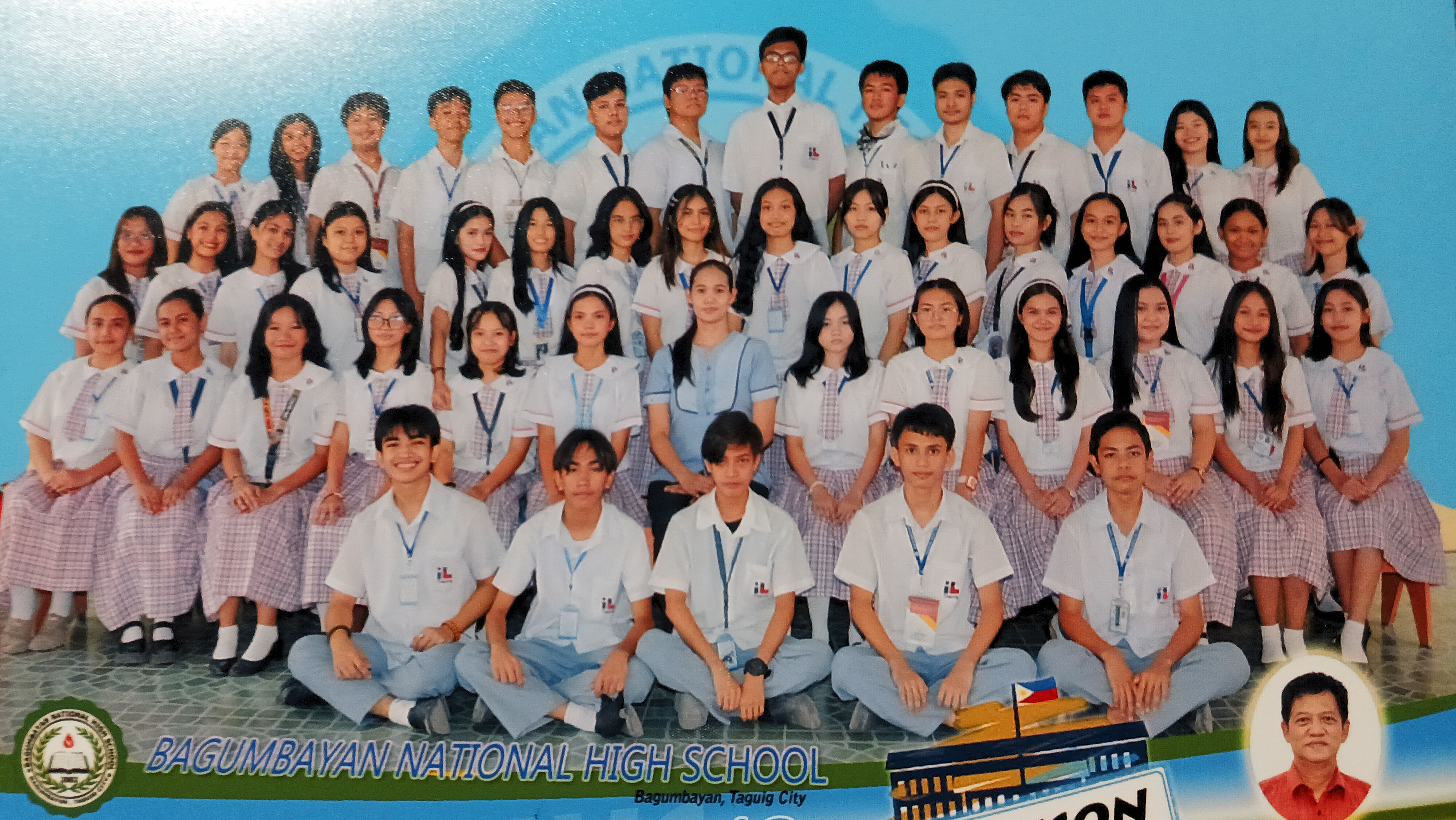 class picture with my classmates (10-Tennyson) SY 2022-2023