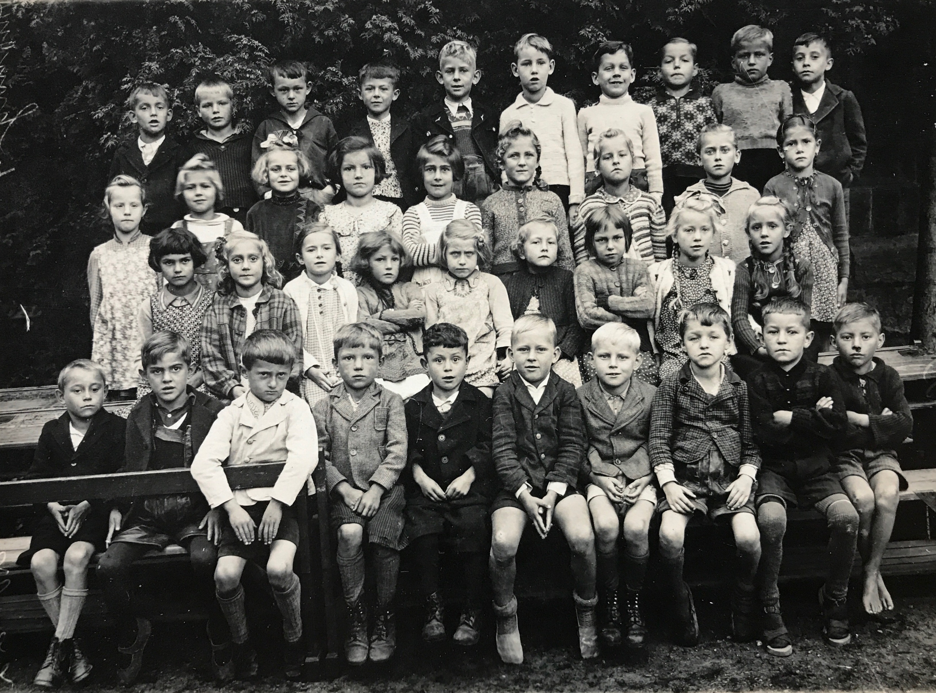 Schulklasse ca. 1946