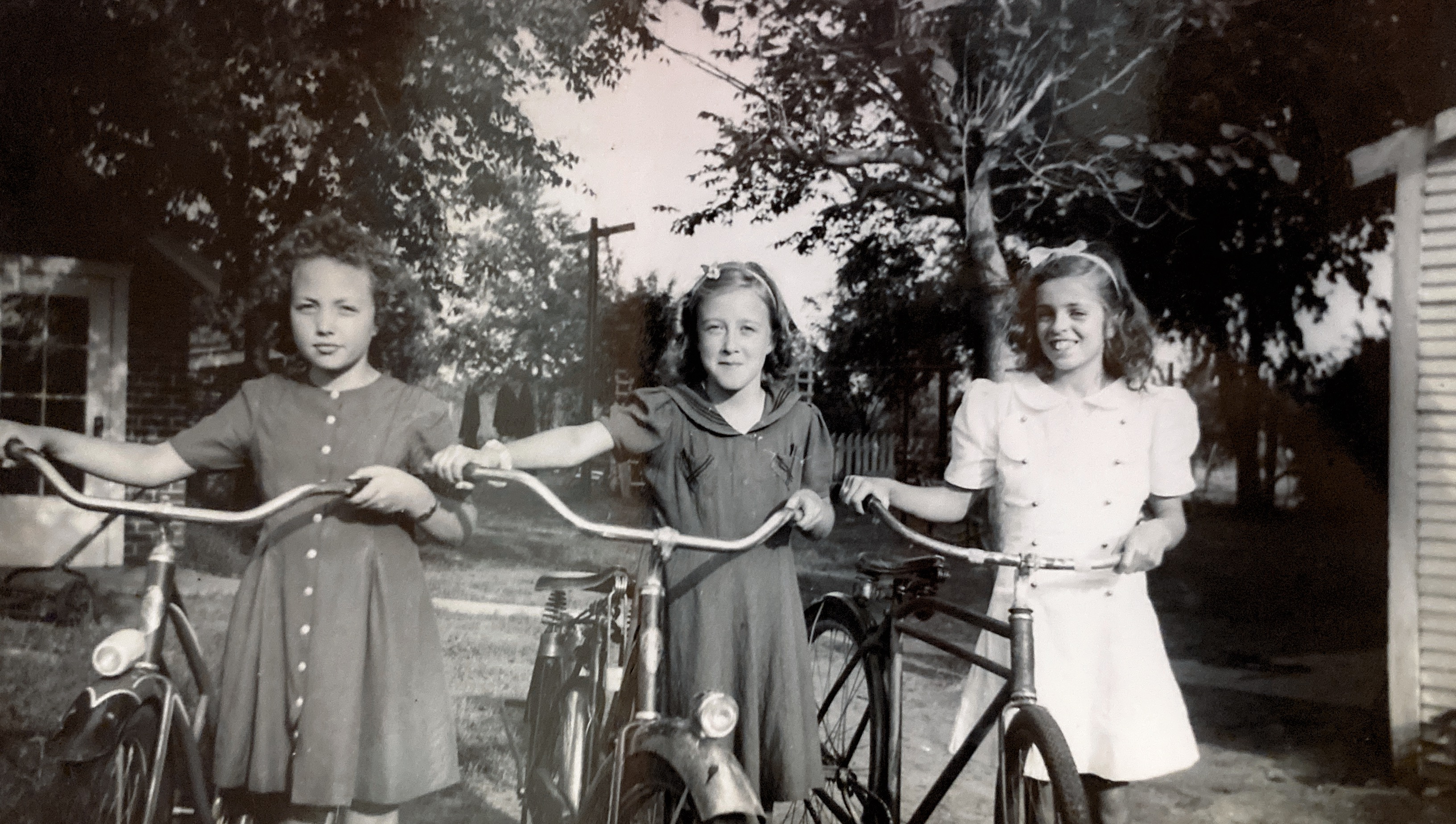 My grandmother, Sue (middle), with some neighborhood friends in Wichita, 1946.