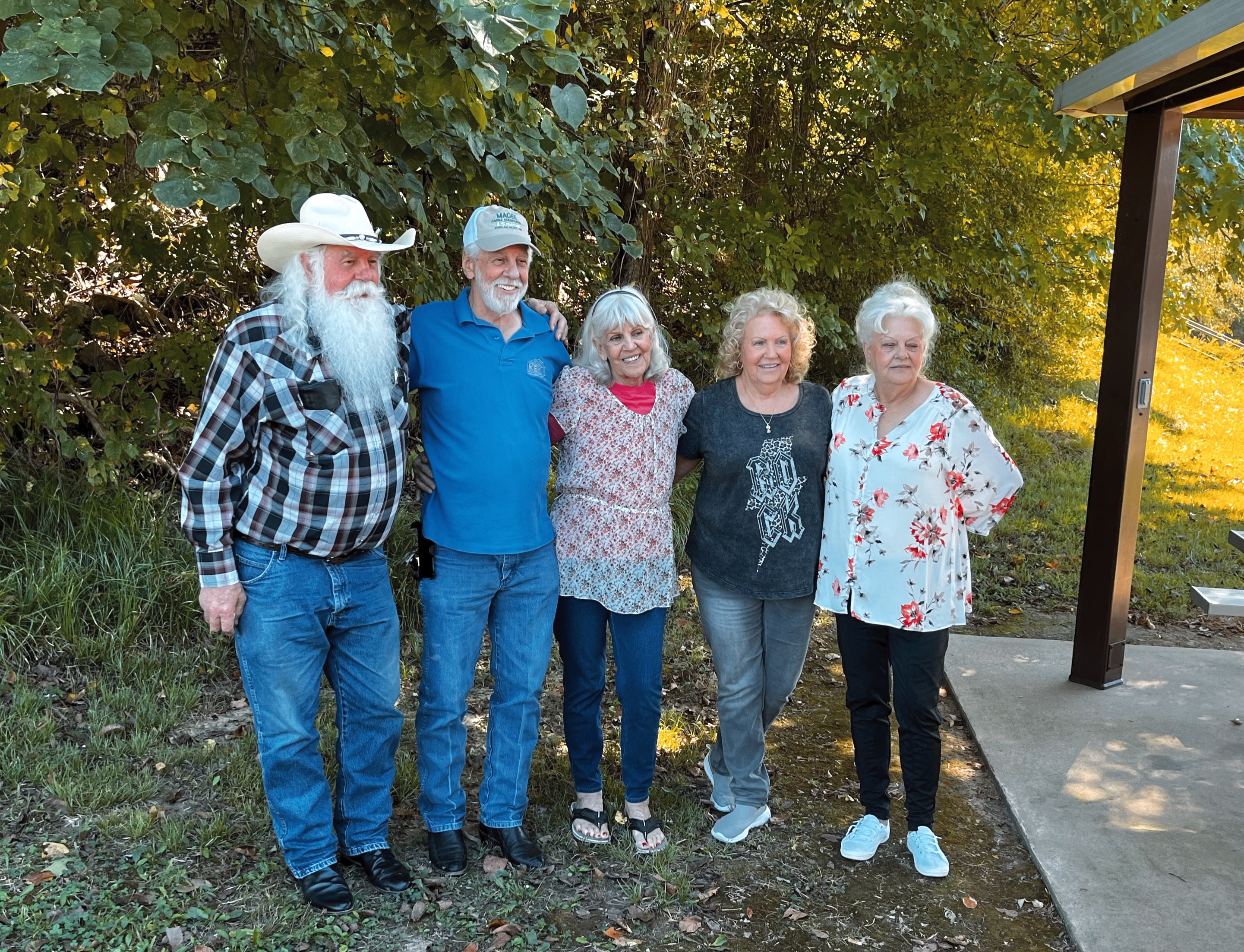 “Family Reunion 2021” Uncle Marvin, Jerry, Mom, Aunt Barbara, and Phyllis