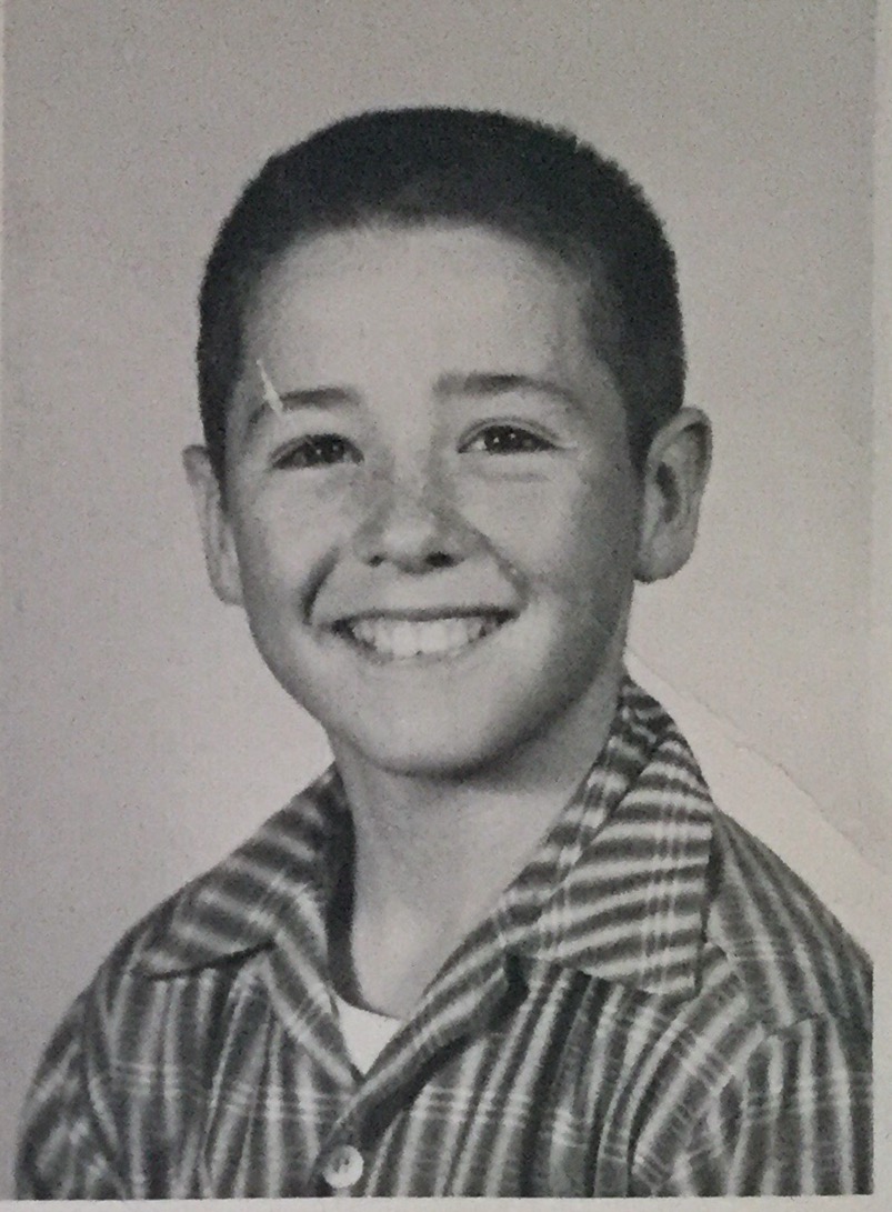Gary's school picture for fourth grade 1959