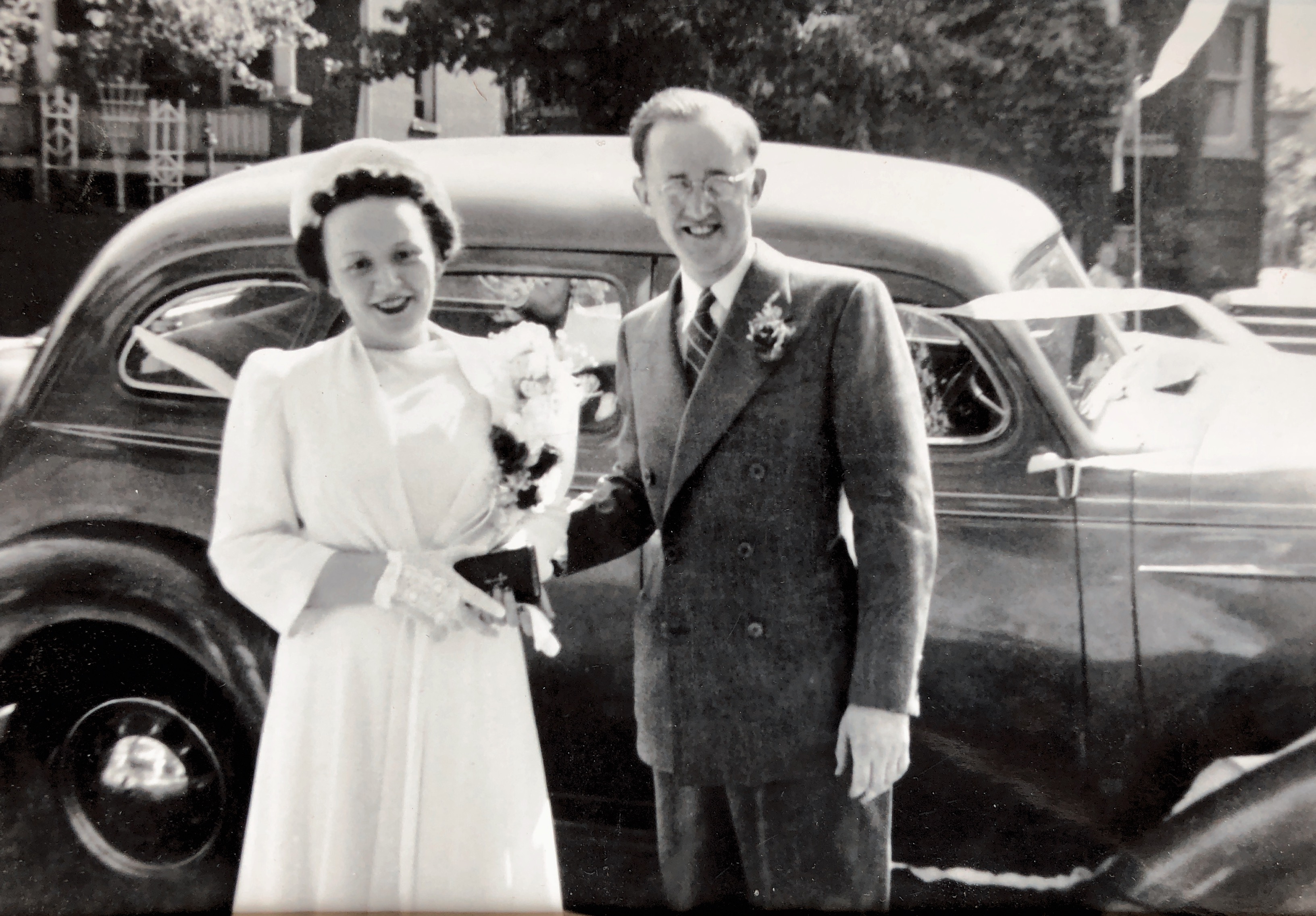 July 23, 1940 Wedding Day Margaret Dole & Thaddeus Piechura