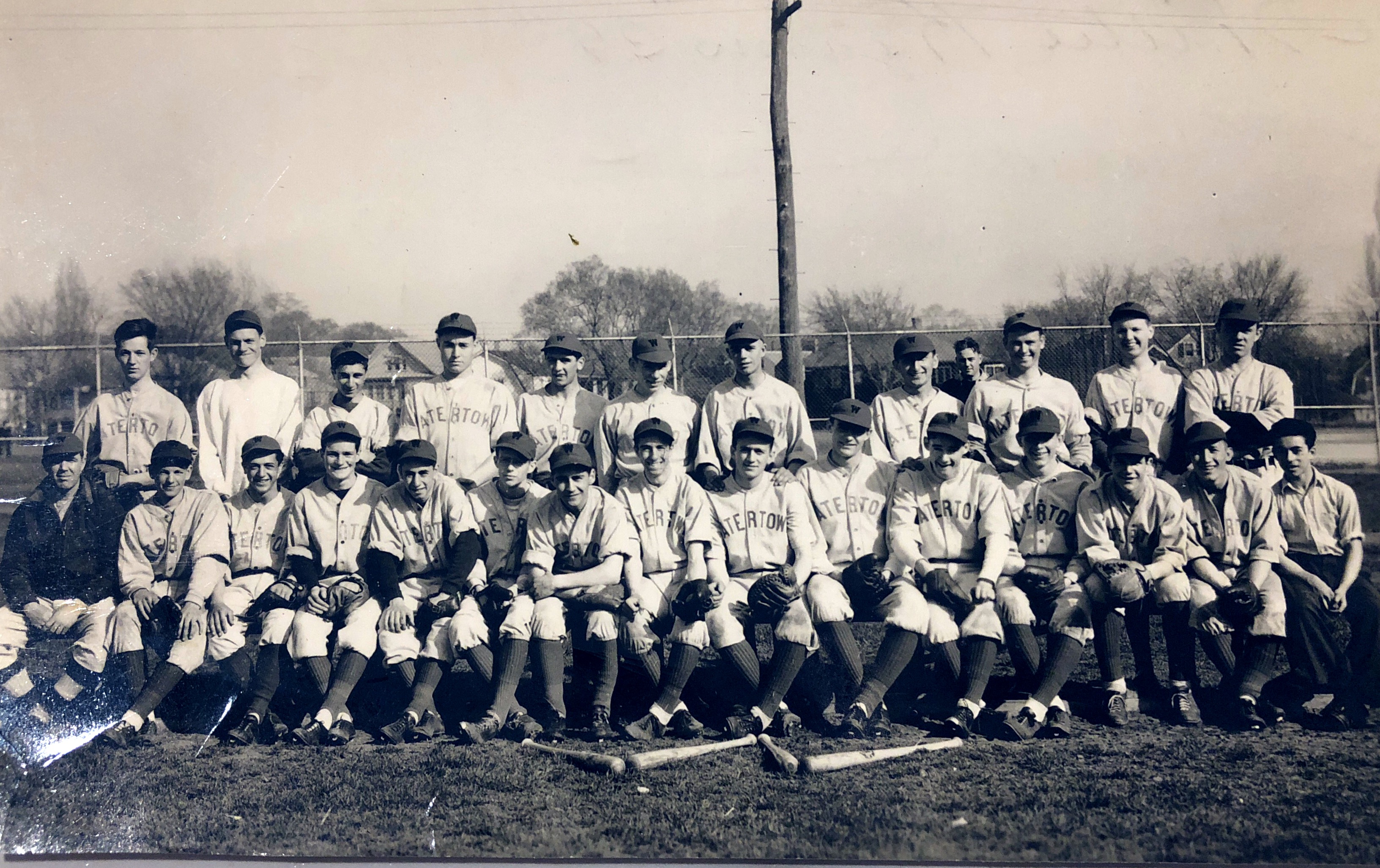 Watertown High Baseball 1939