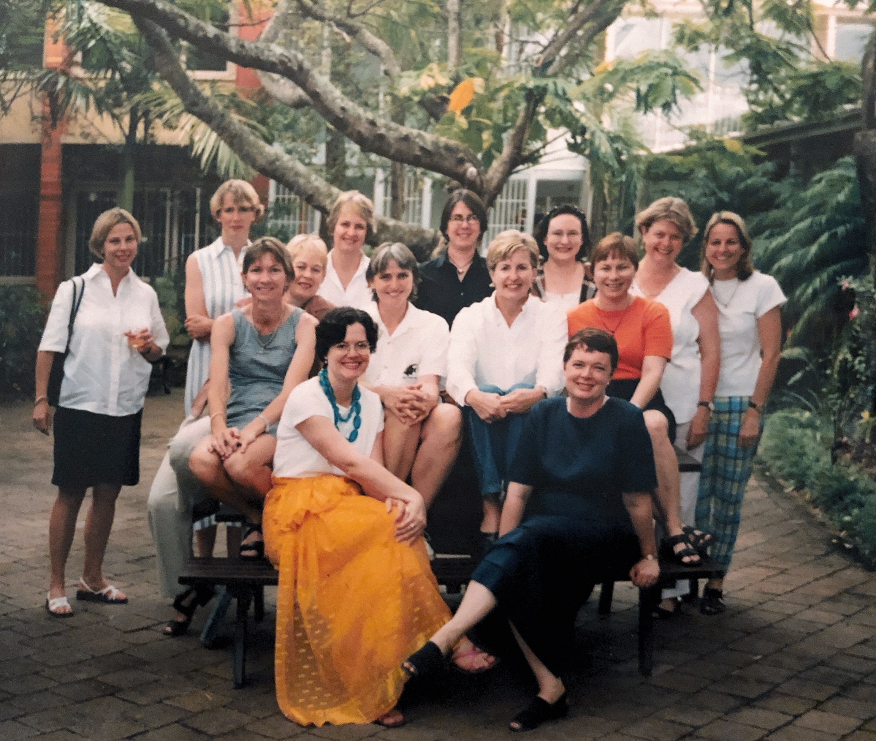 Women’s College - reunion afternoon tea for Freshers 1980.  This in February 2000. We are doing it again on July 17th 2021. Celebrating 40 years - with a Covid delay!  Spread the word!  Tickets for lunch on sale now!