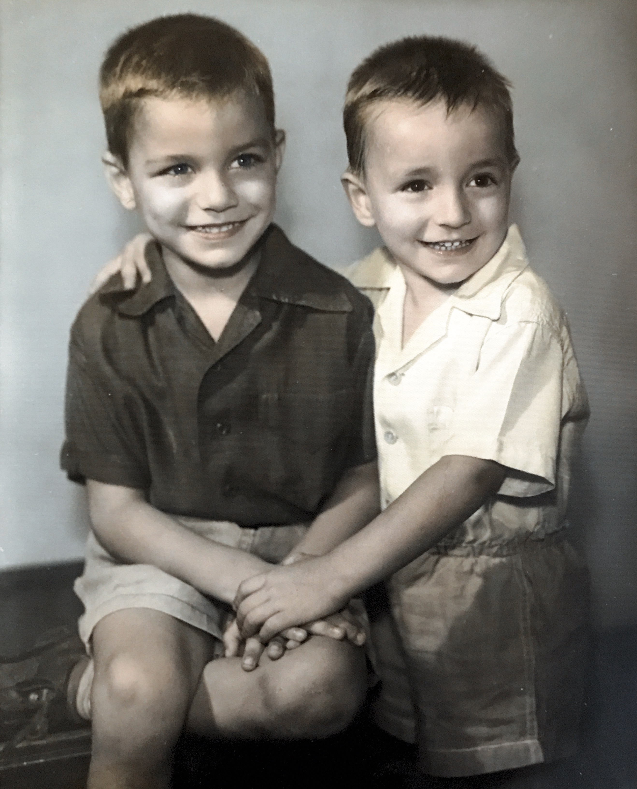 Frank and Eric Wohlrab circa 1951