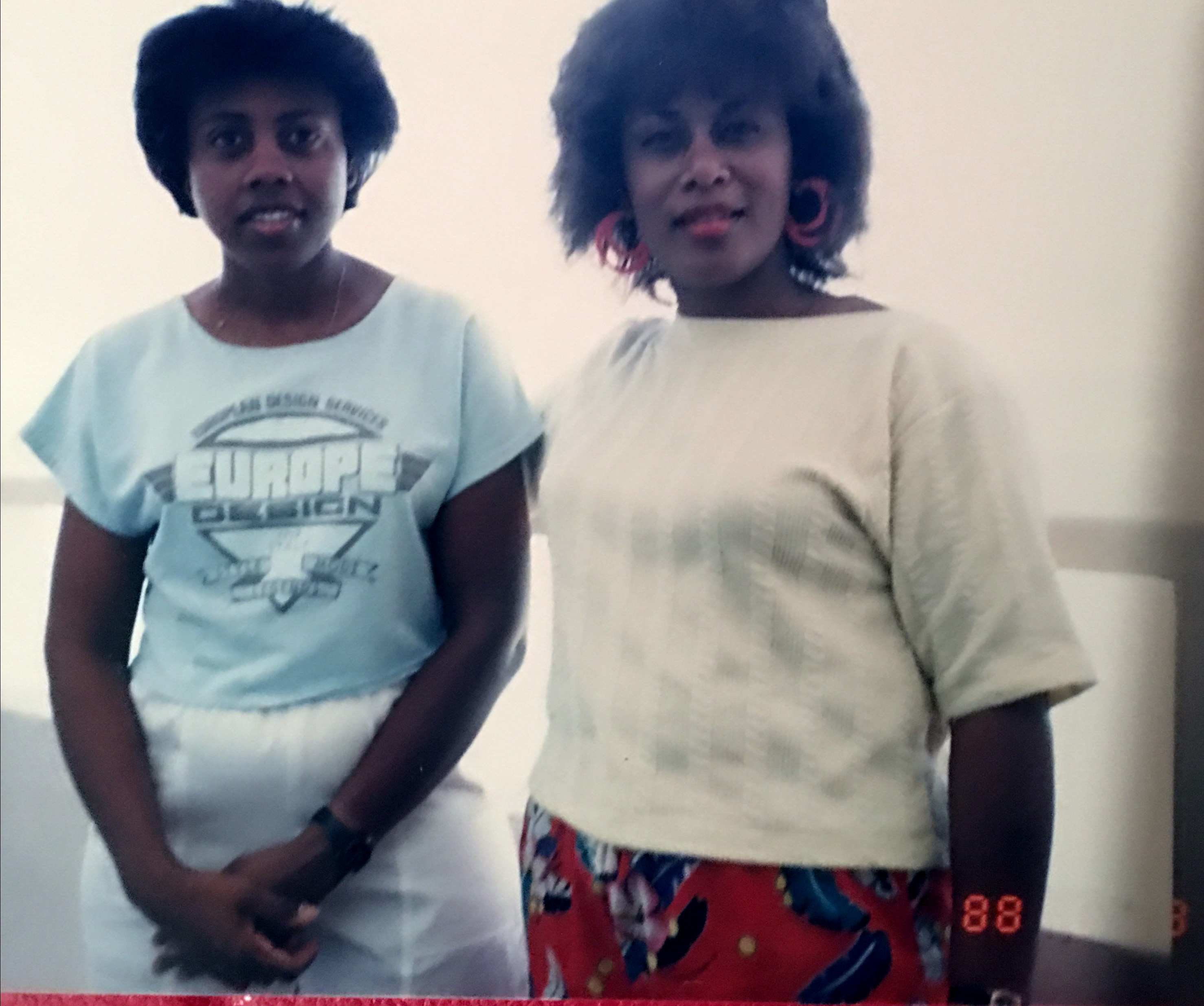 Puerto Rico 1988 with sis
