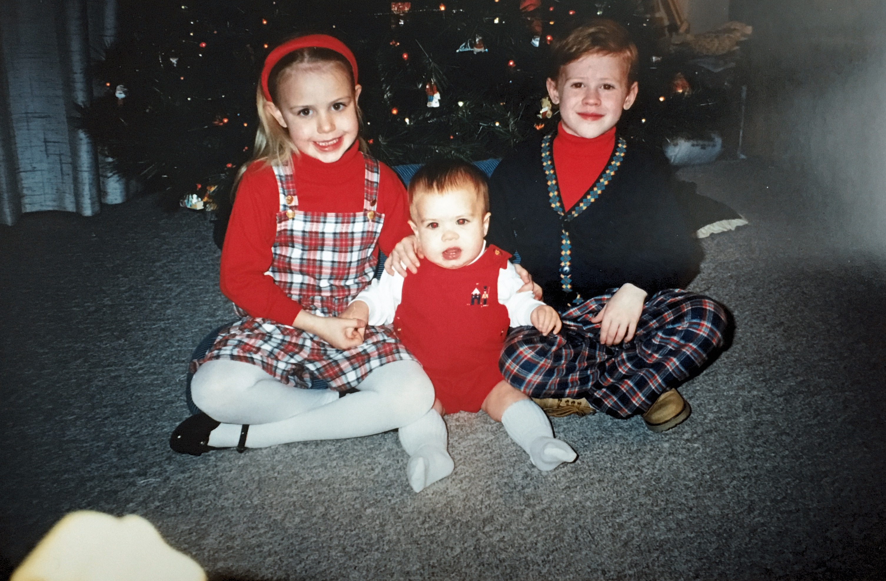 Christmas 1995 Lindsey, Michael, John