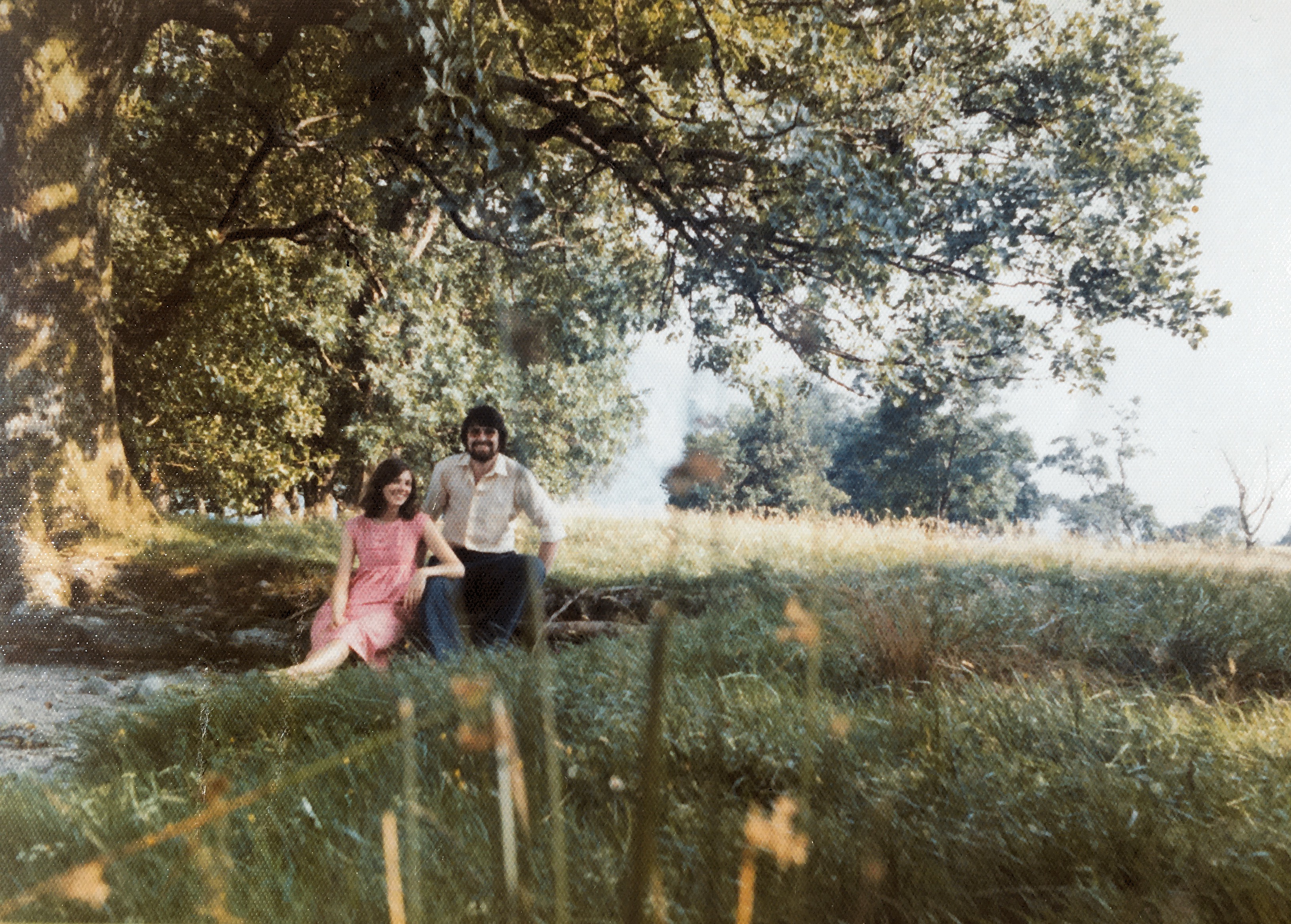 Anna and Bill at Ardlui 1976