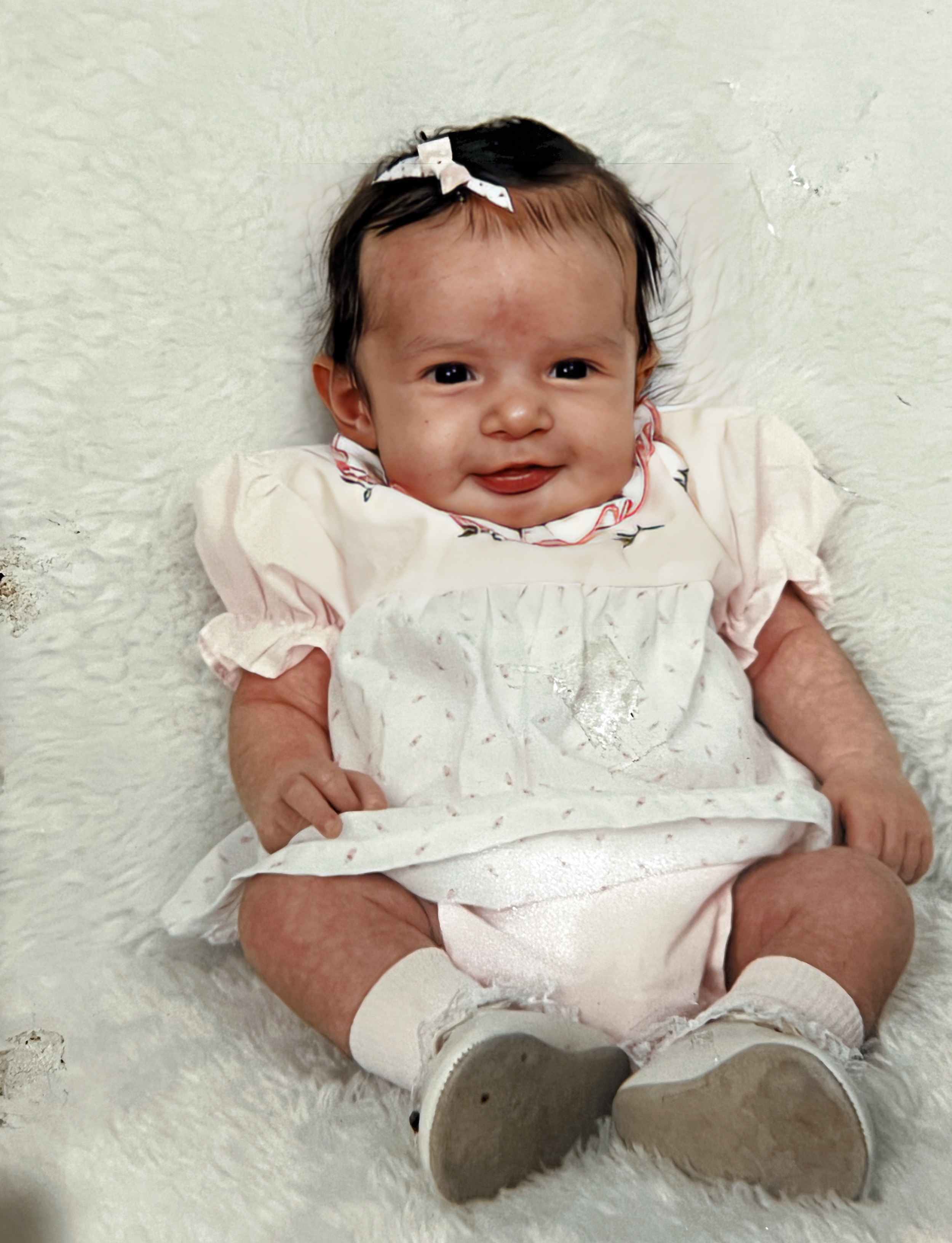 Carmen Elisa Pyron  One month old  1988