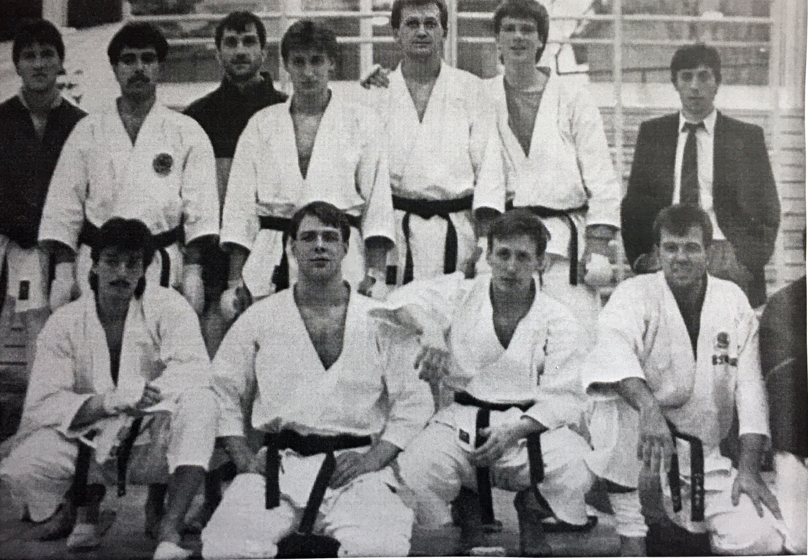 Judokan Kumitee Mannschaft 1989 ... der Rest der coolen Gang