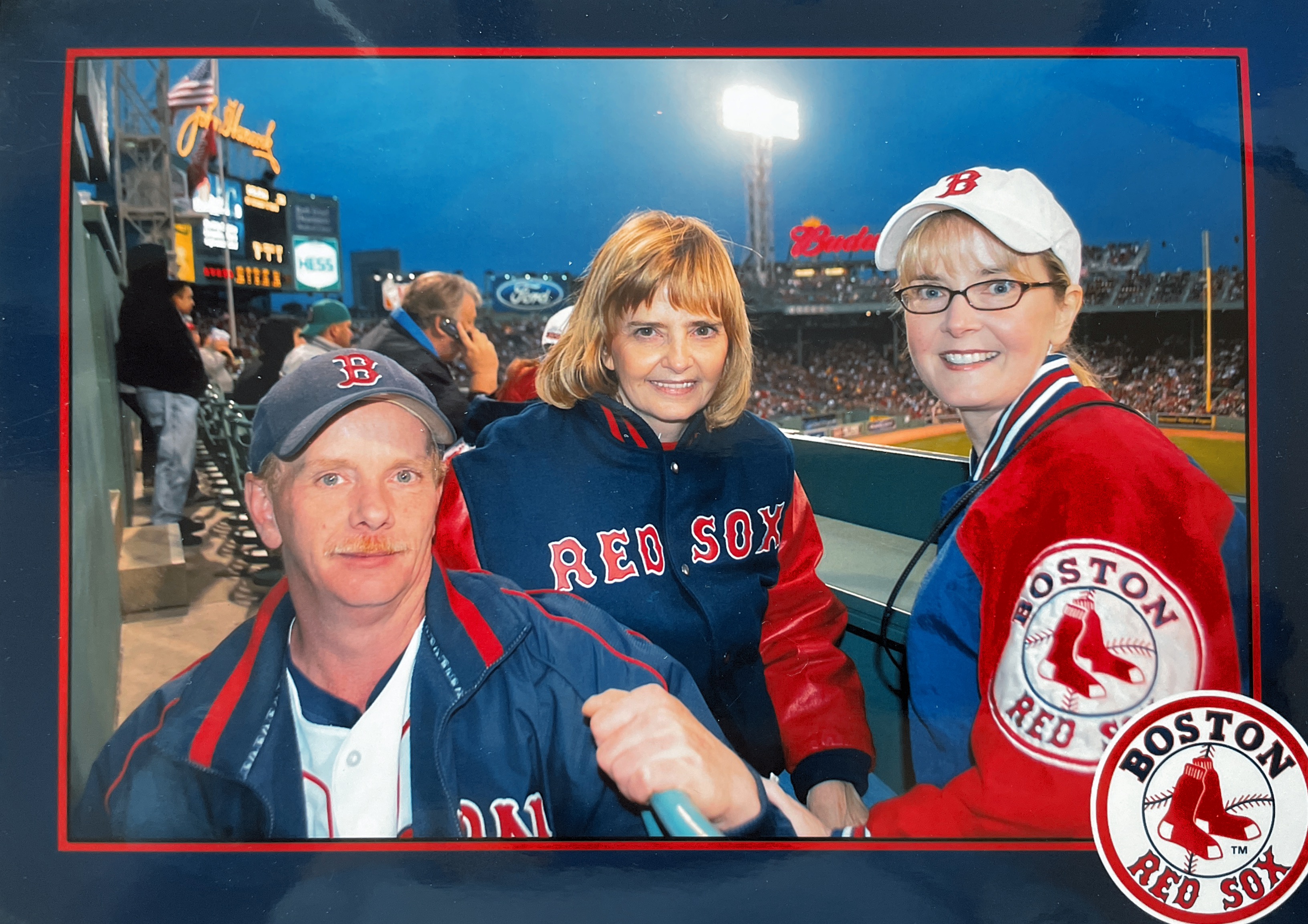 Red Sox Game May 22, 2018 Karl, Debbie and Darlene