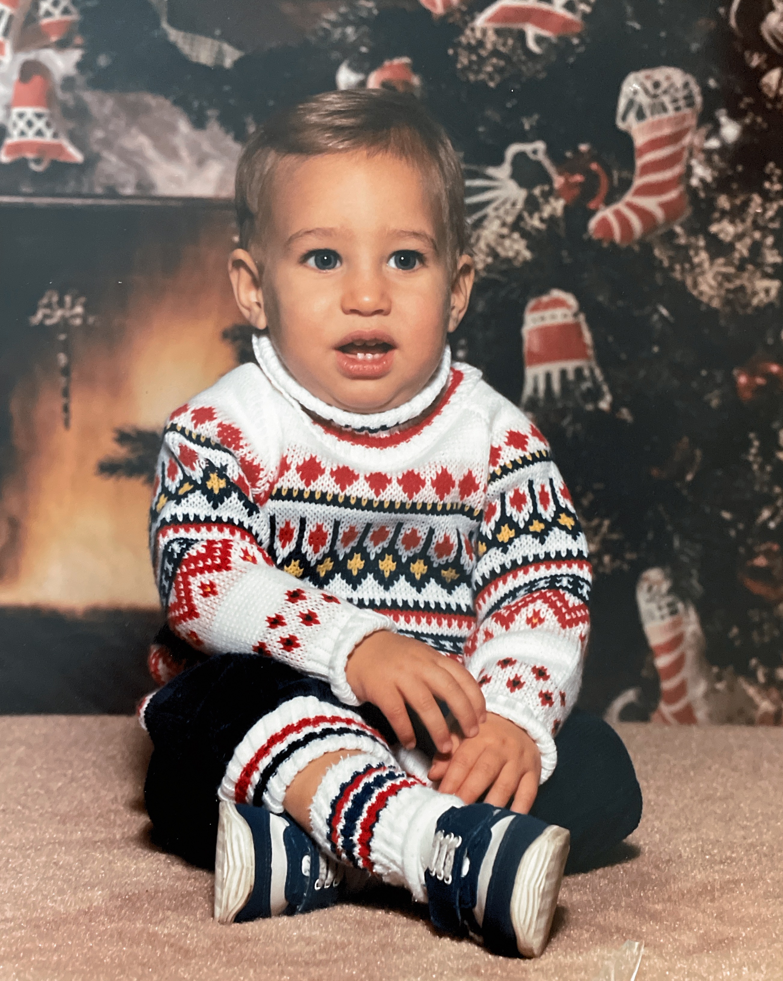 Bryan’s First Christmas 1987