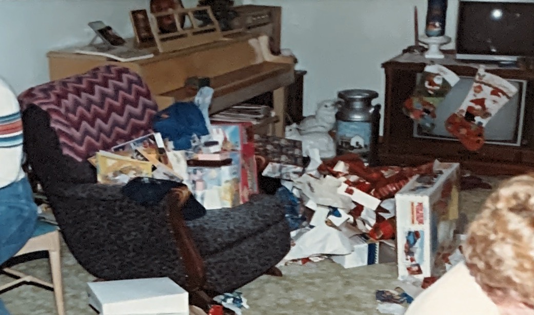 1988 Christmas at grandma Keith’s