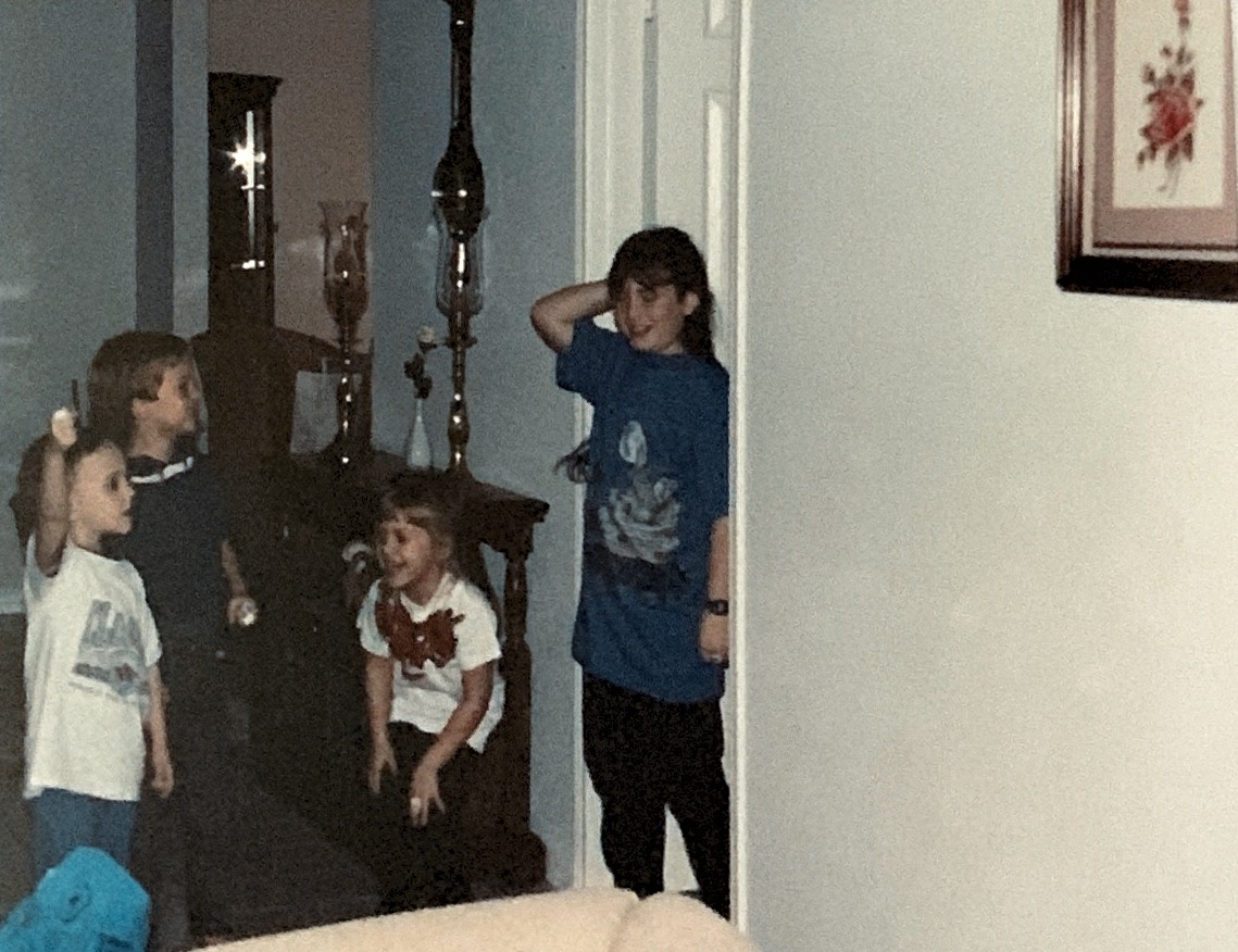11/1992. Scott, Chris, Kristin, and Casey.