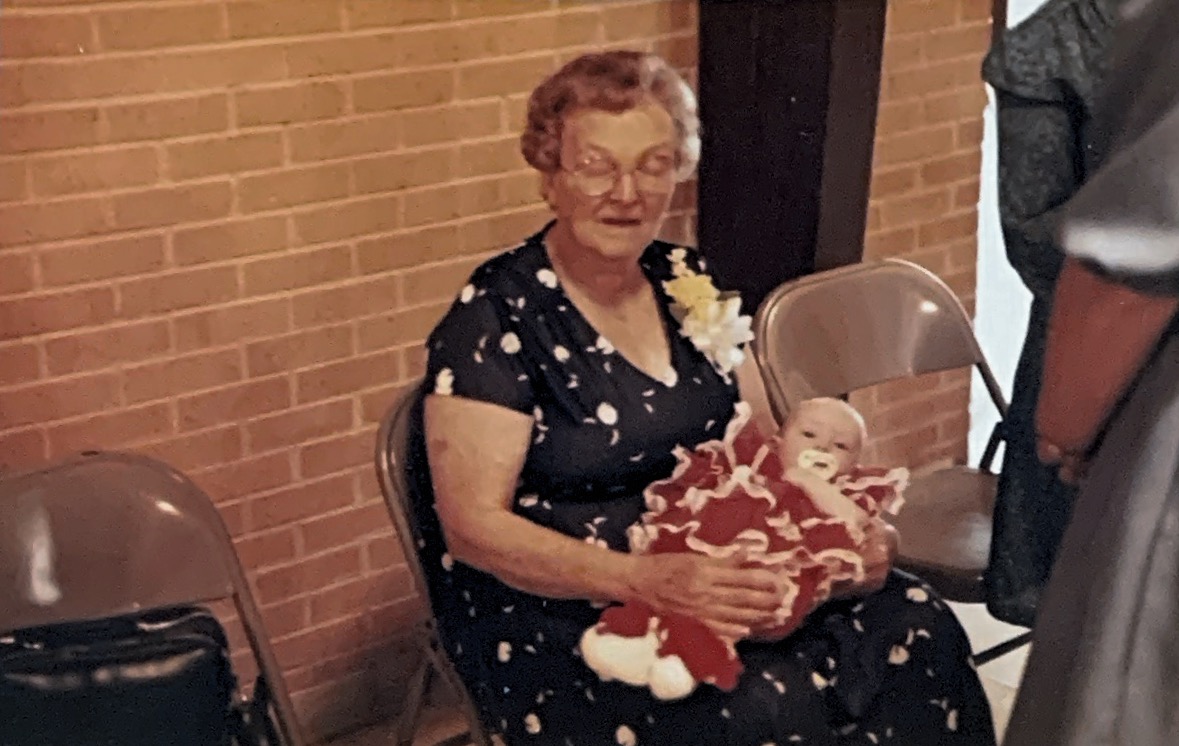 1983 Grandma Keith and Casey