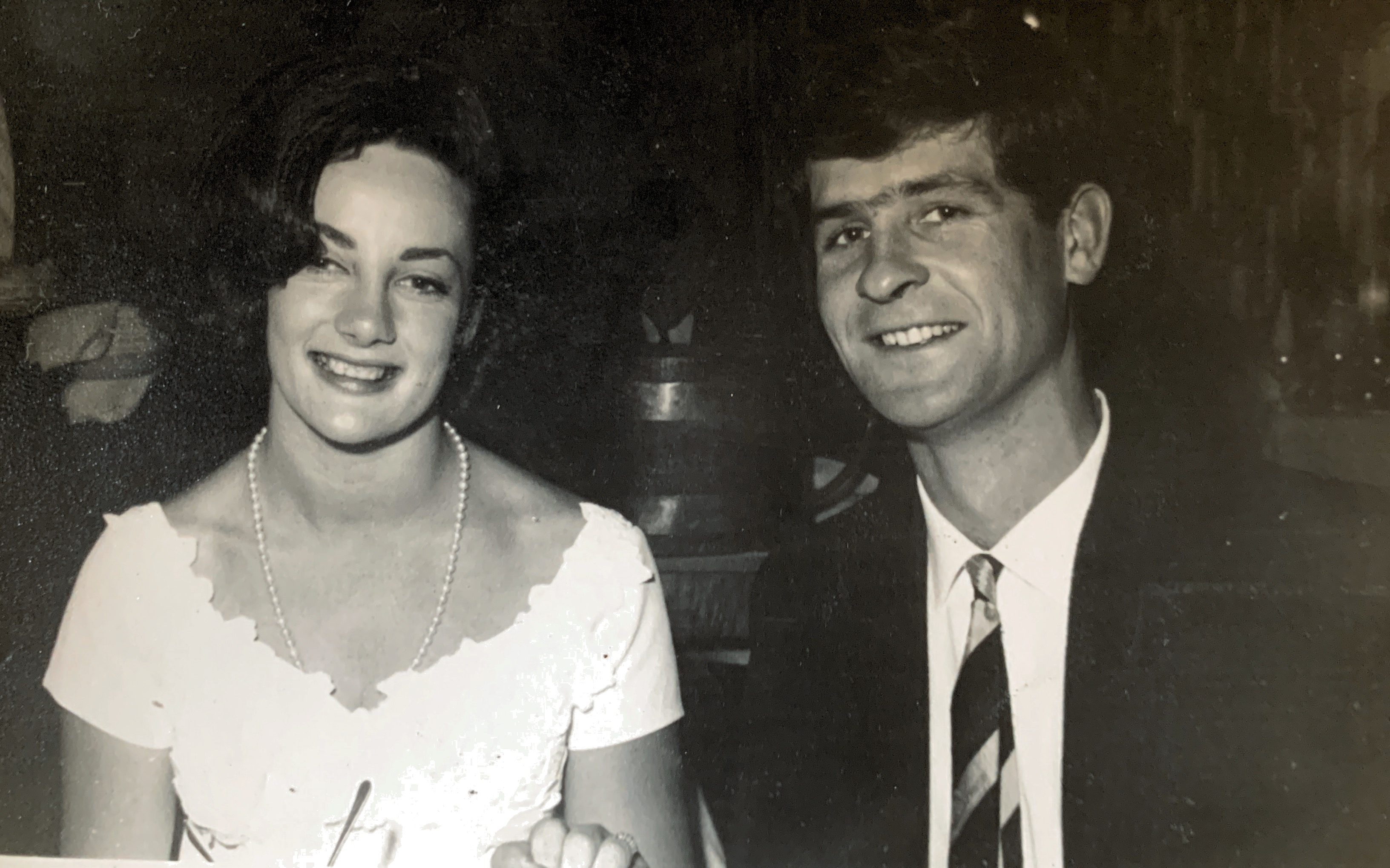 Judy and Tony’s wedding in 1964