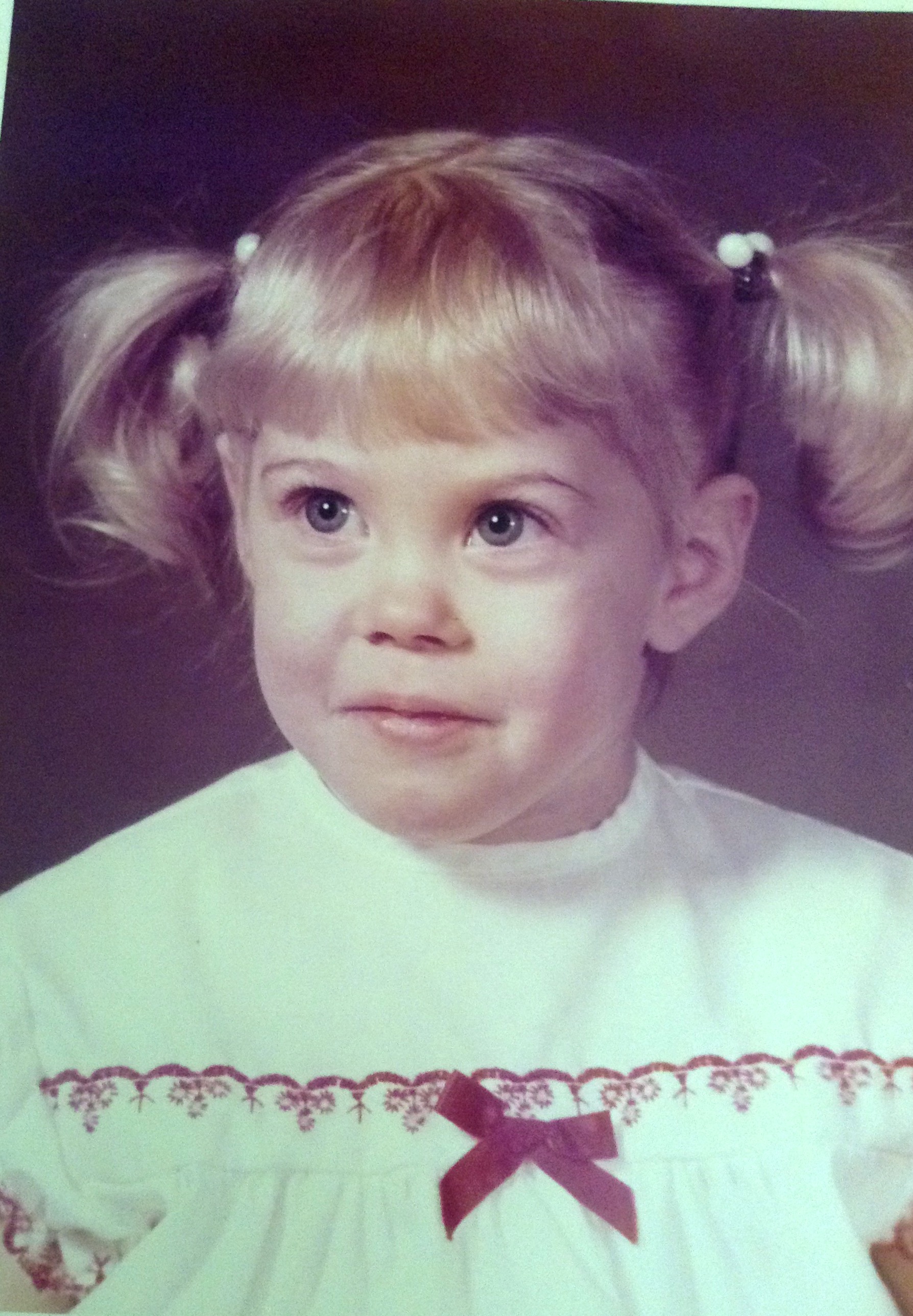One of my favorite pictures of Lisa at age 2.