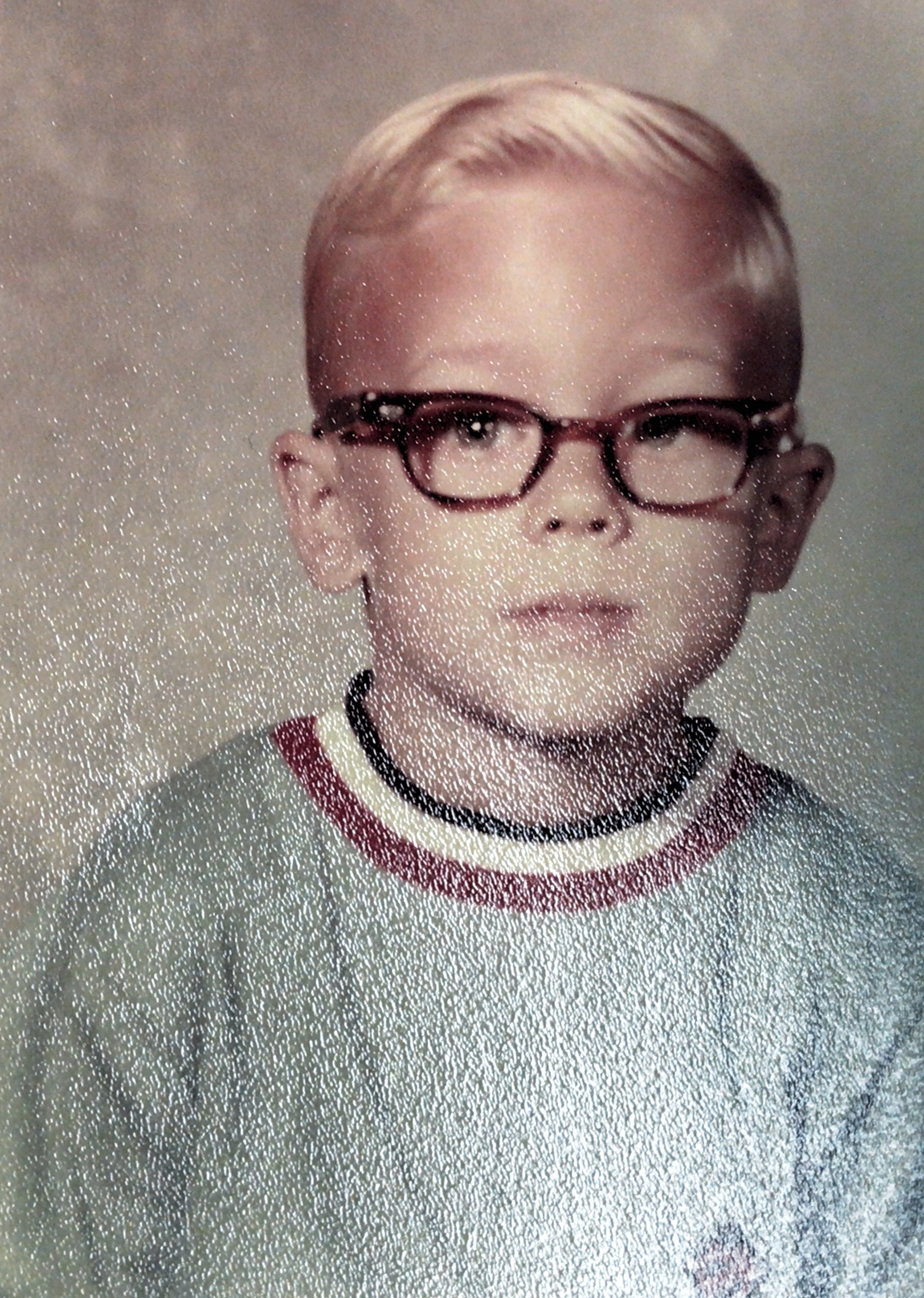 December 1974. Kindergarten five years old
