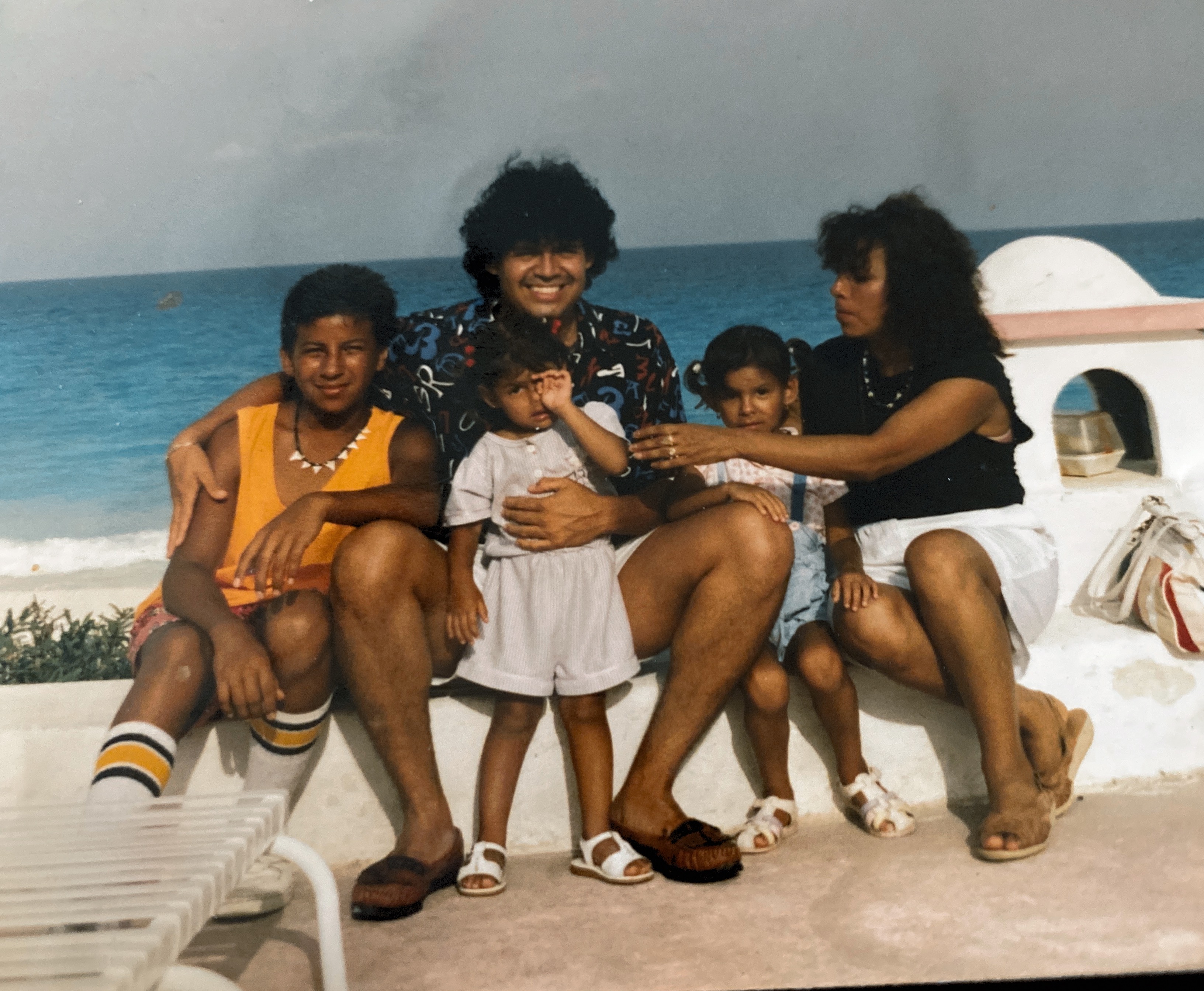 Cancún en Vacaciones 1993. 