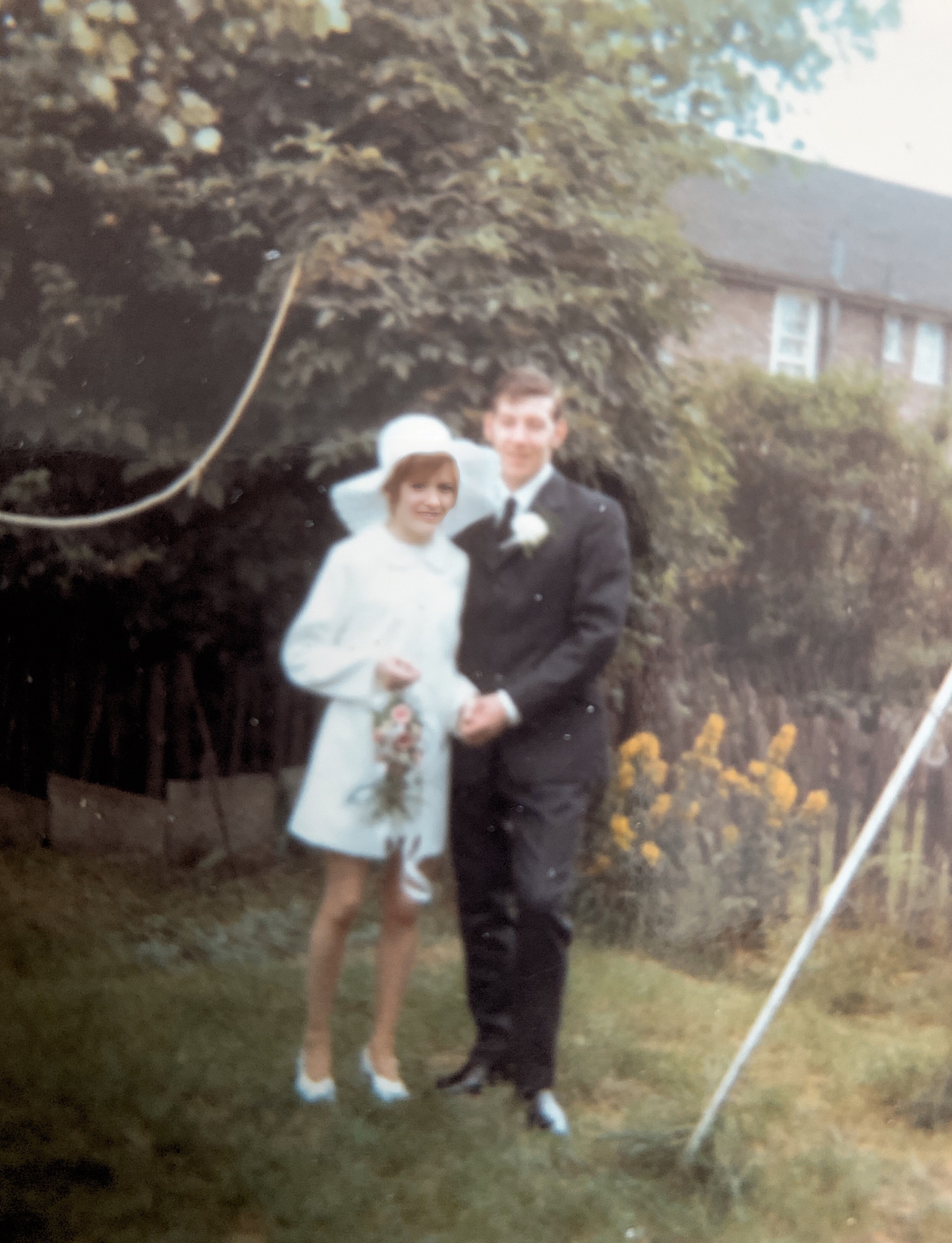 Our wedding day 23rd July 1971