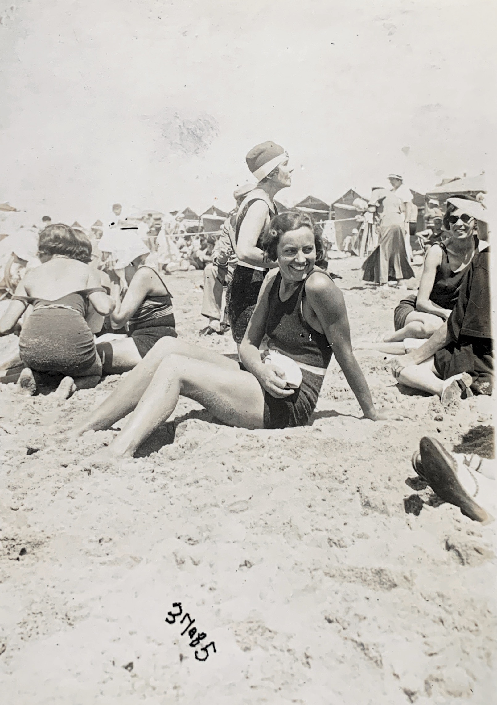 Playa en 1933