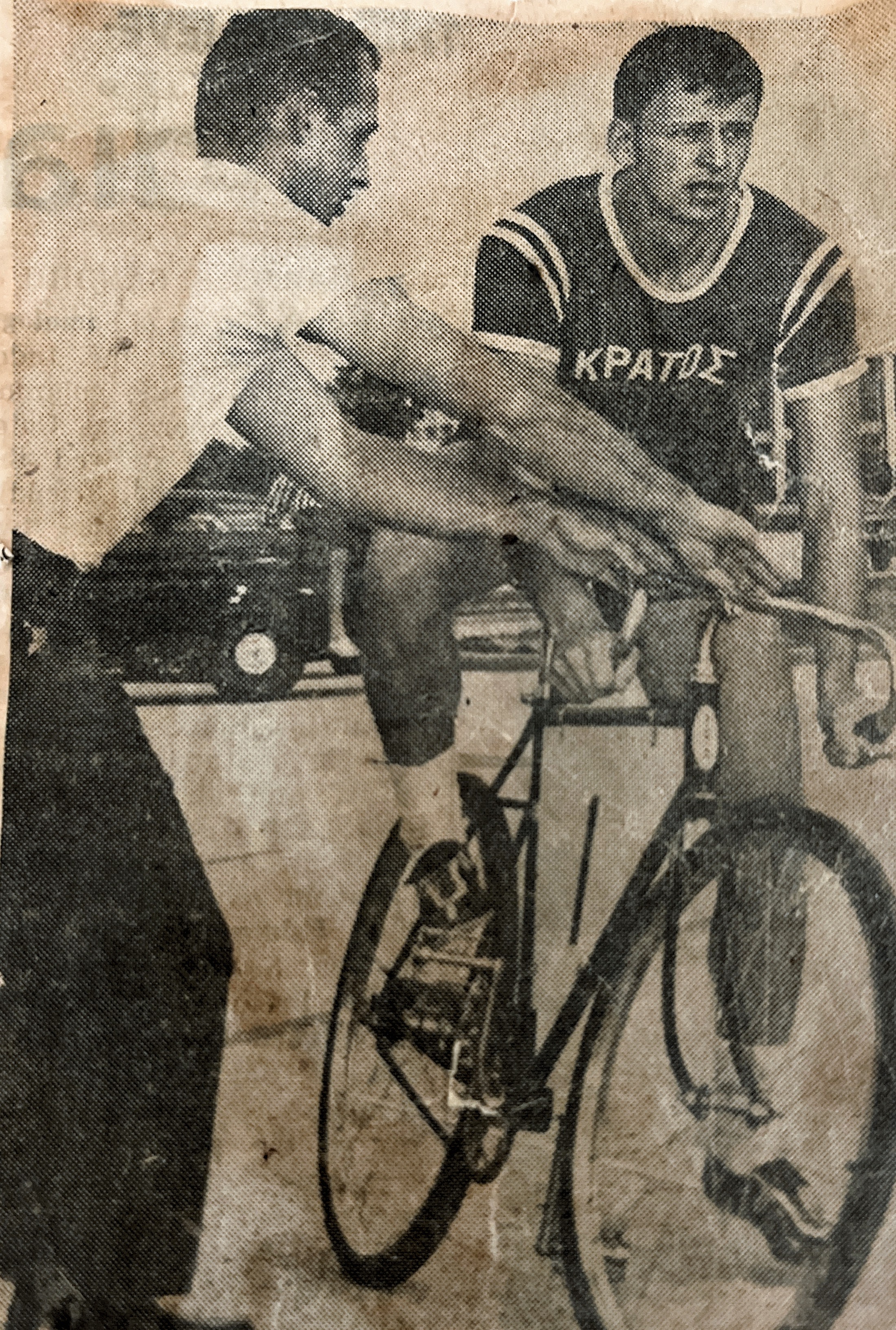 Bicycle relay race USF Spring 1964.