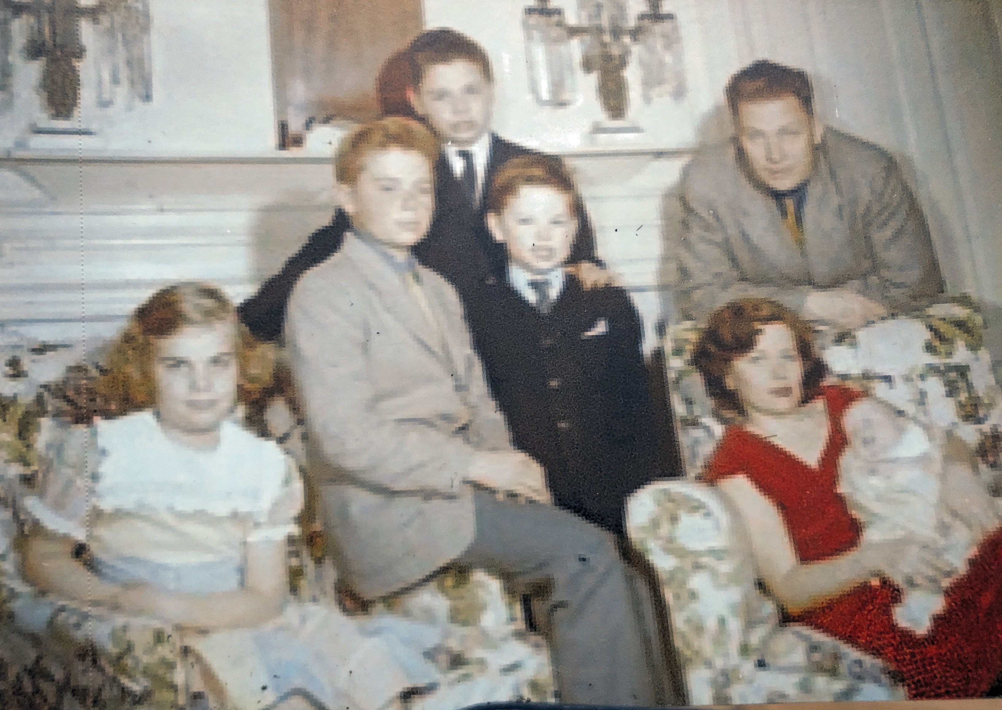 My husband family portrait. Year 1952. WILLIAMS family from
New York 