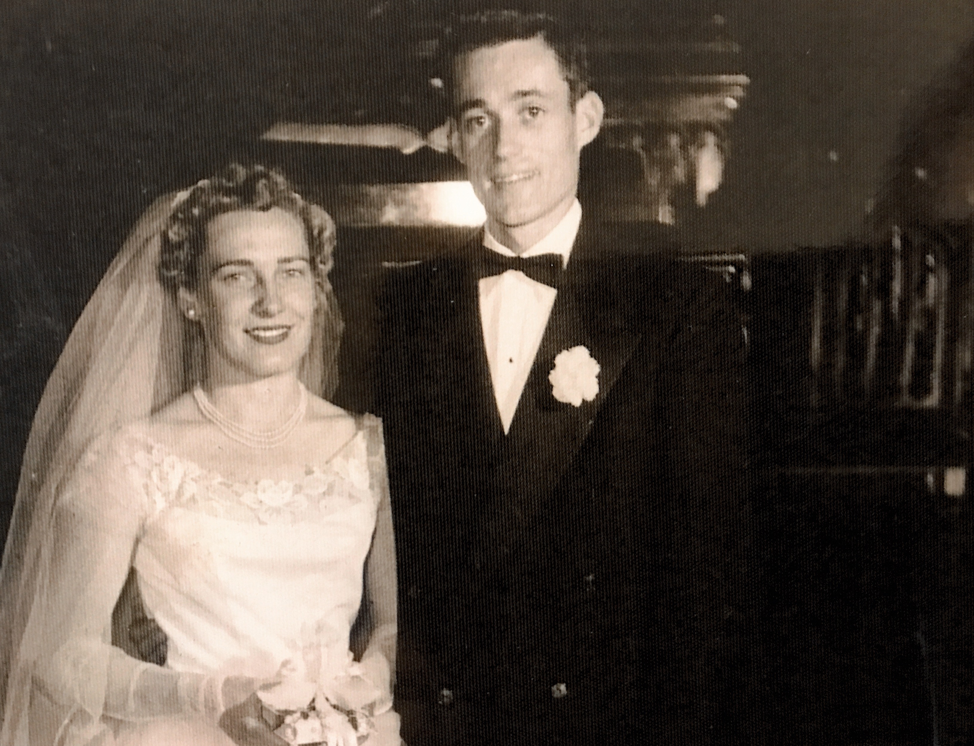 Mom and Dads wedding may 8, 1954
