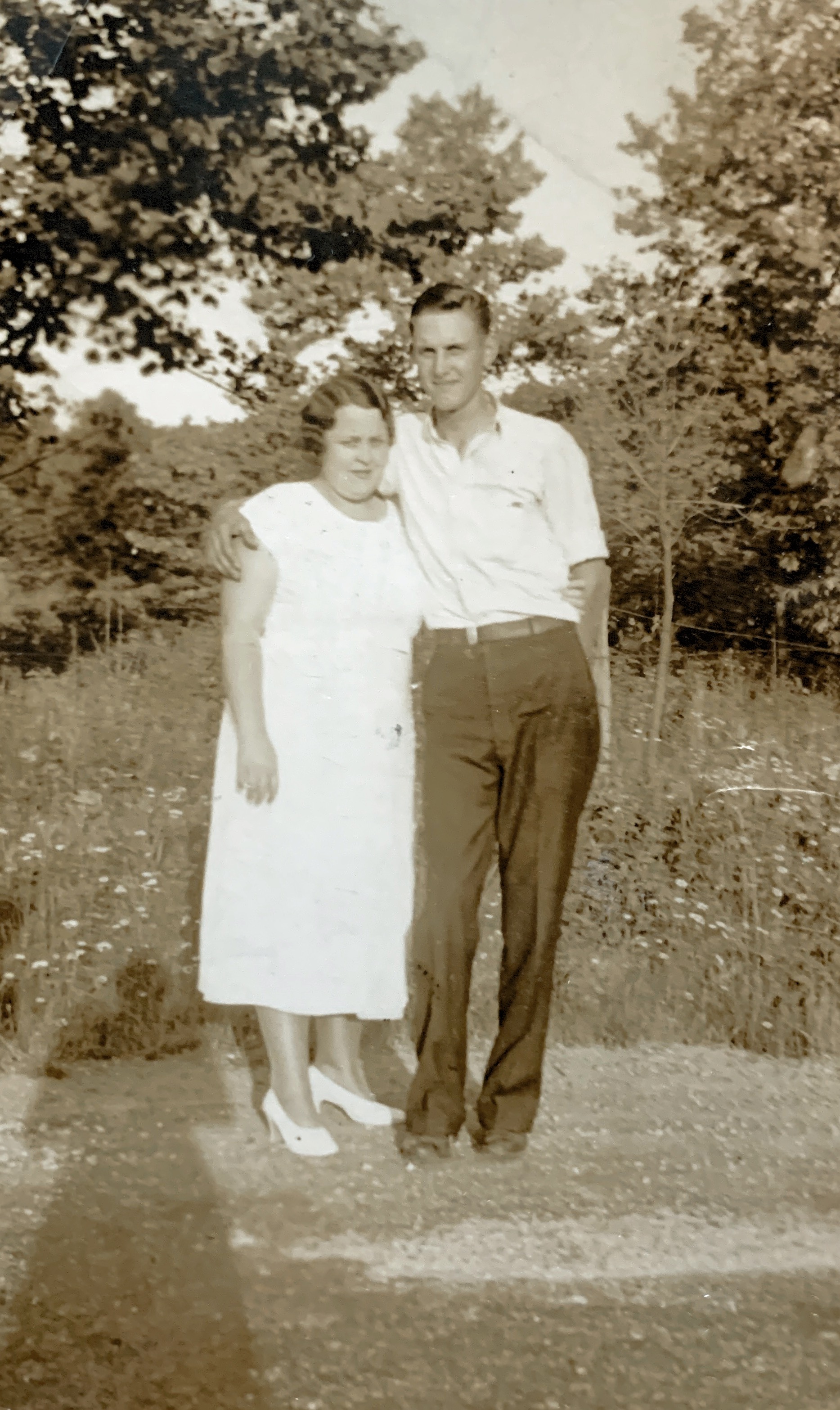 John Carl and Stella about 1930