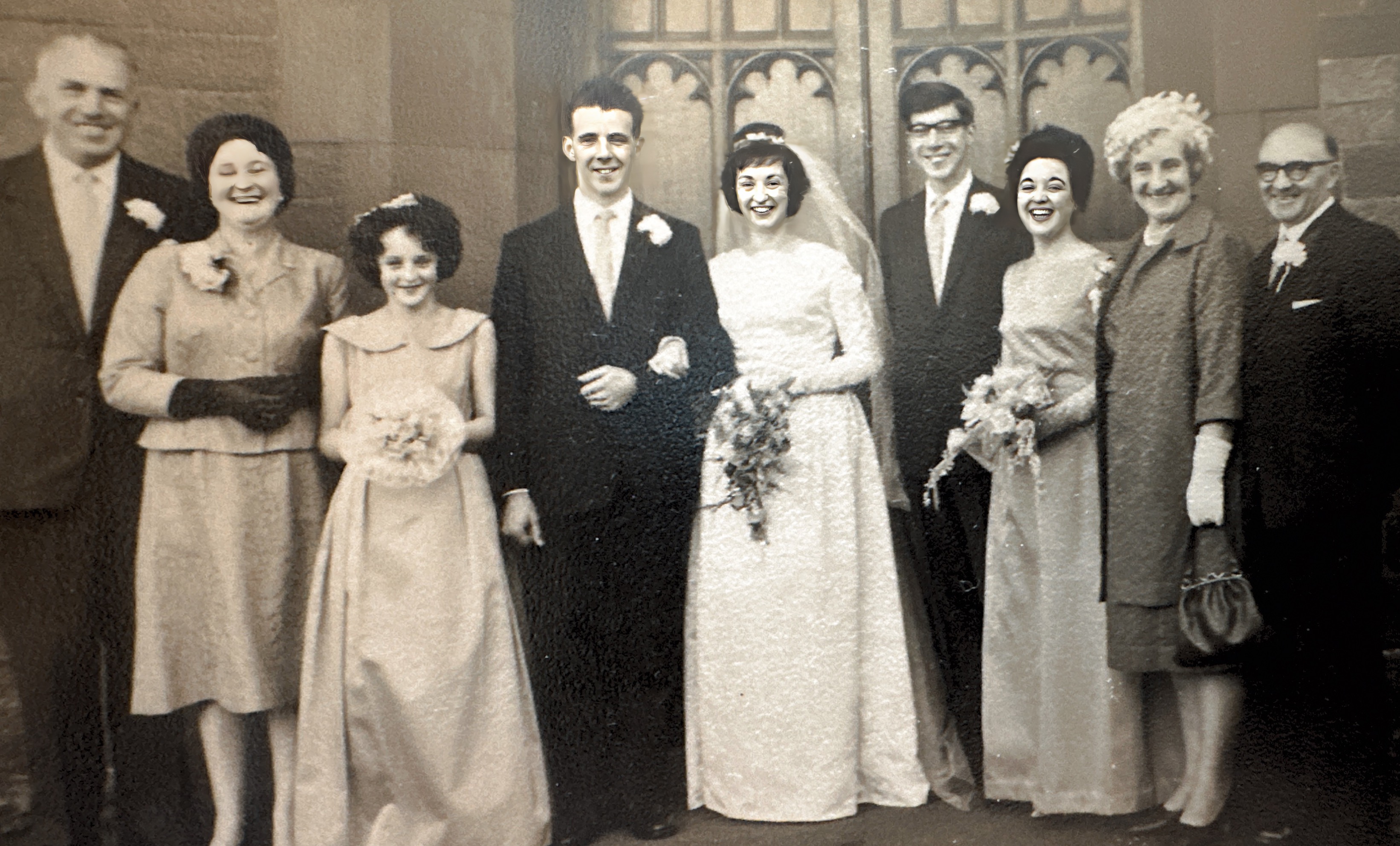 Mum and Dad’s Wedding Day 25th August 1962