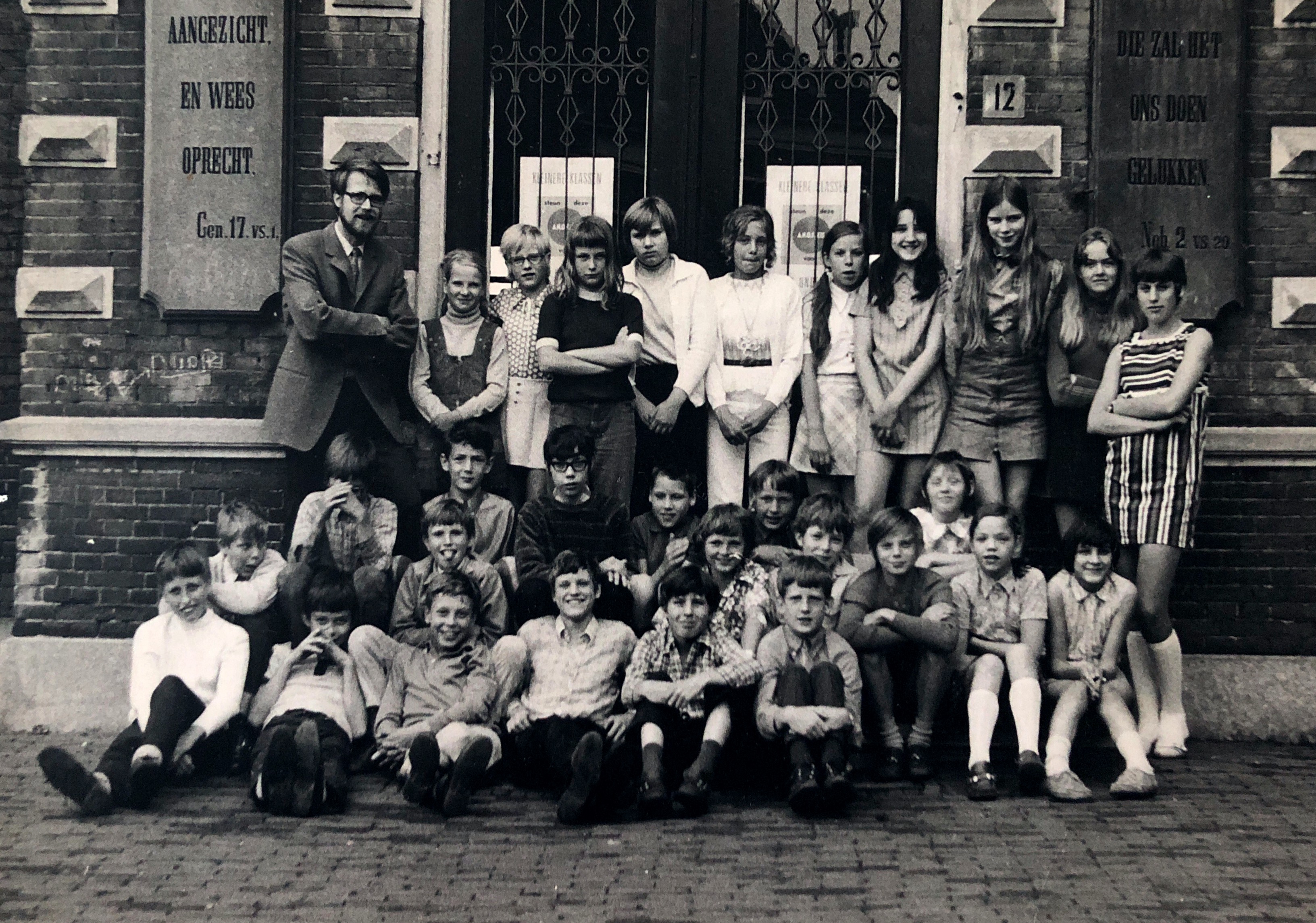 Klokkenberg lagere school 1972 klas 6