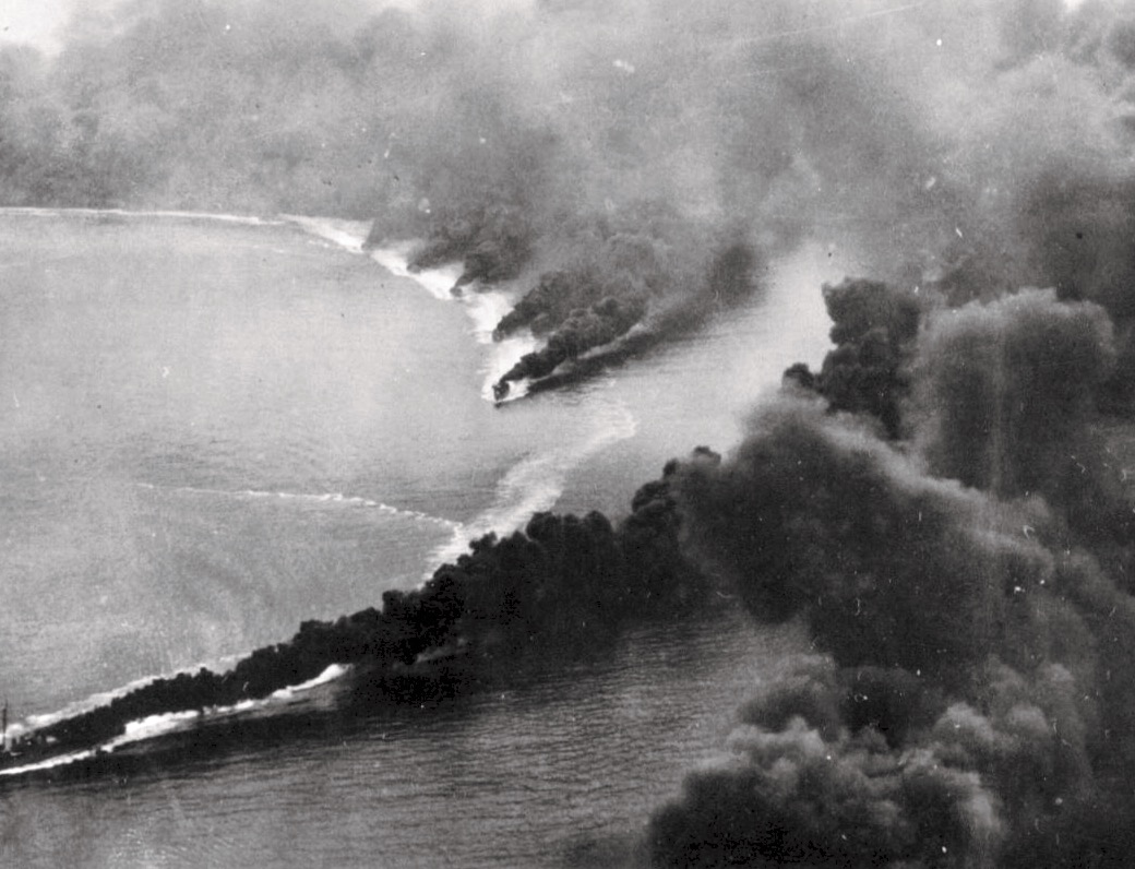 Fleet smokestacks! 1934