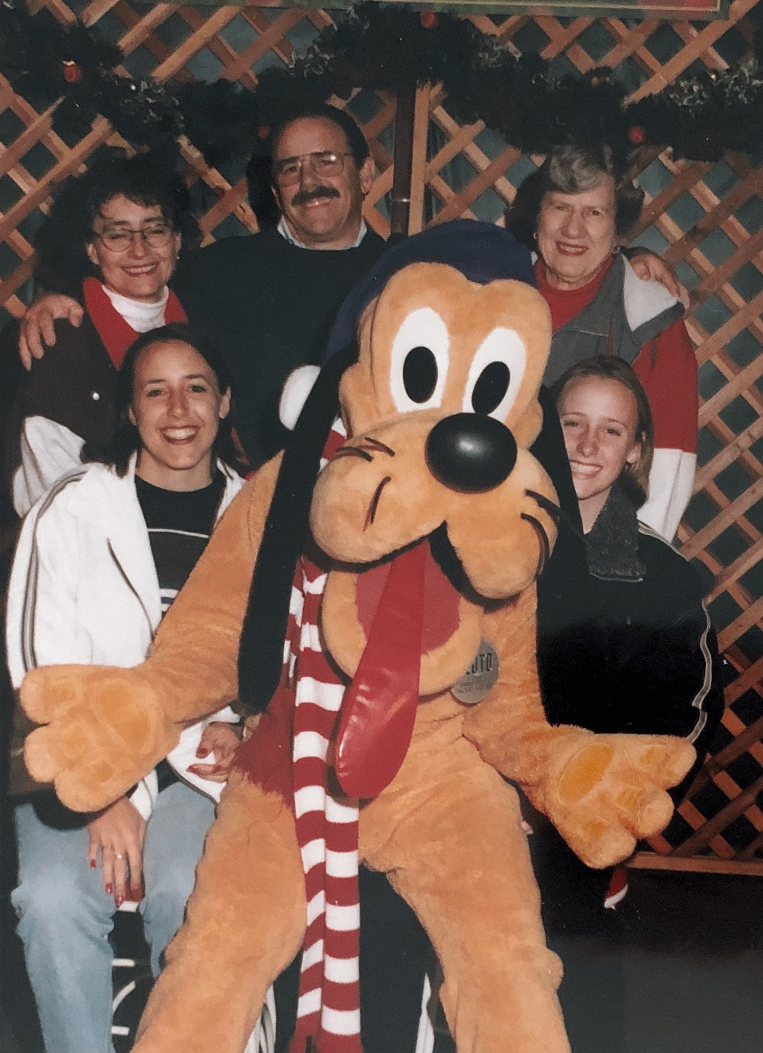 Disneyland family holiday party December 2, 1997