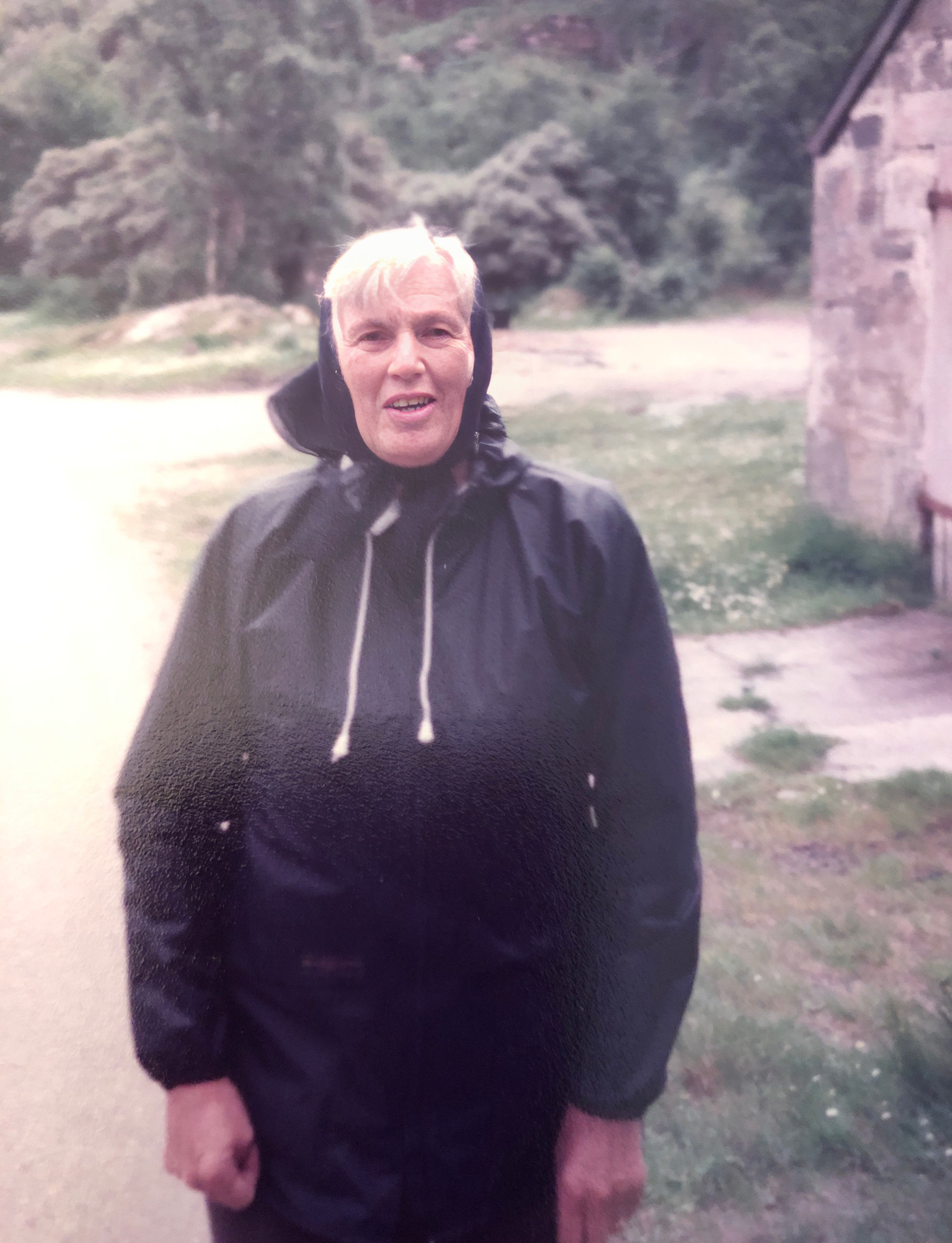 Gran at Ardtoe in 1985