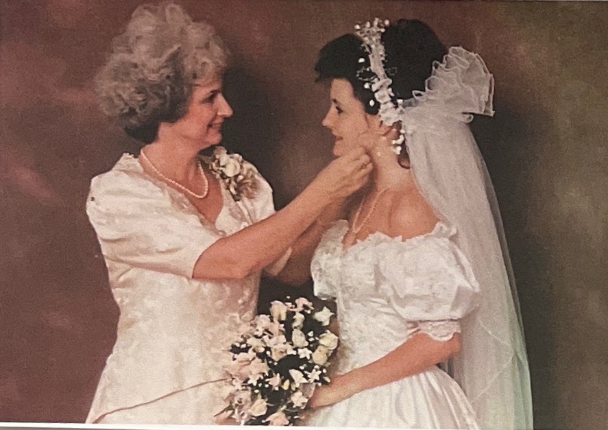 Me, Marlene Pearson and my daughter, Jana Pearson Rowe, on her wedding day, June 22, 1991