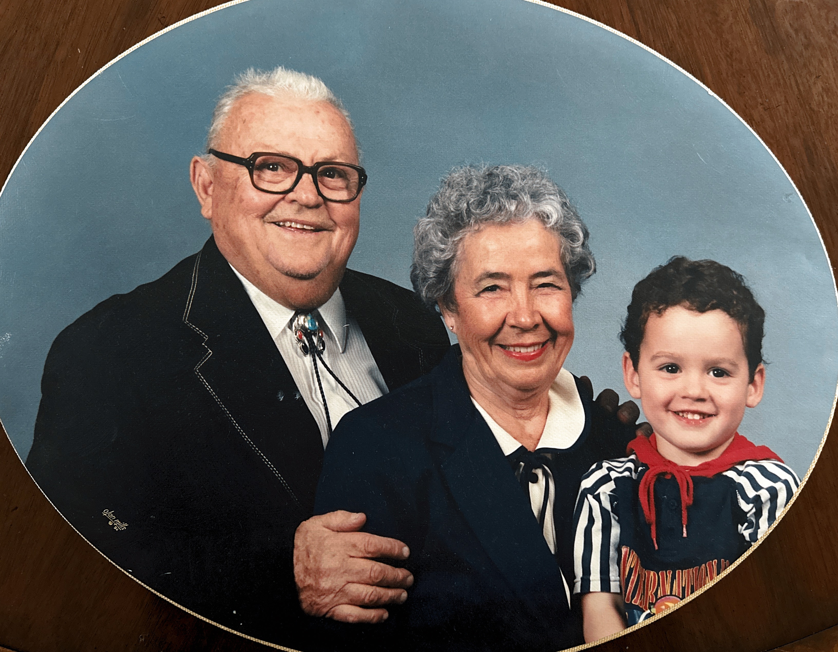 1994 Nainty & Papaw with Anthony Lioce